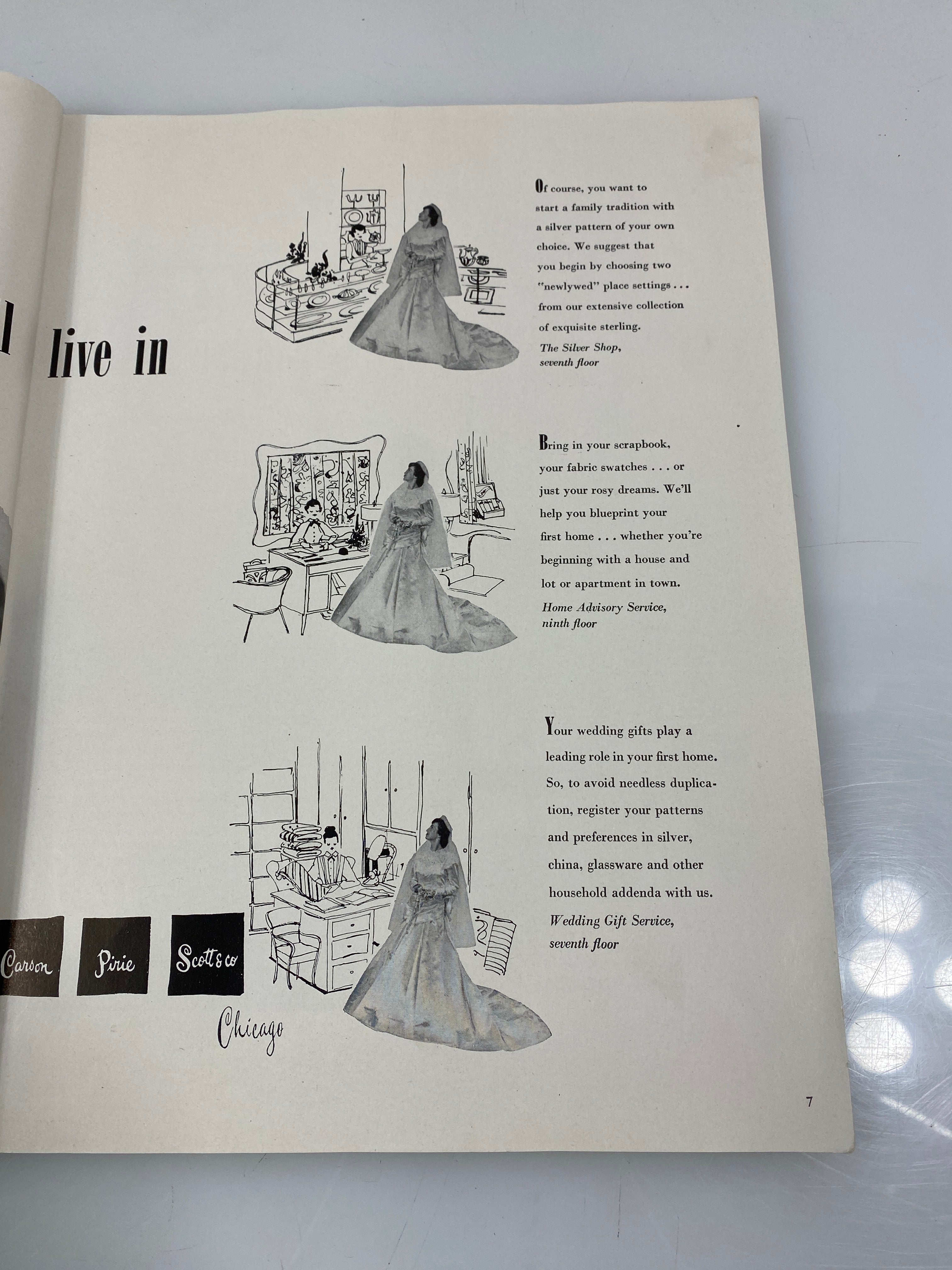 Vintage Bride's Reference Book Catalog 1949