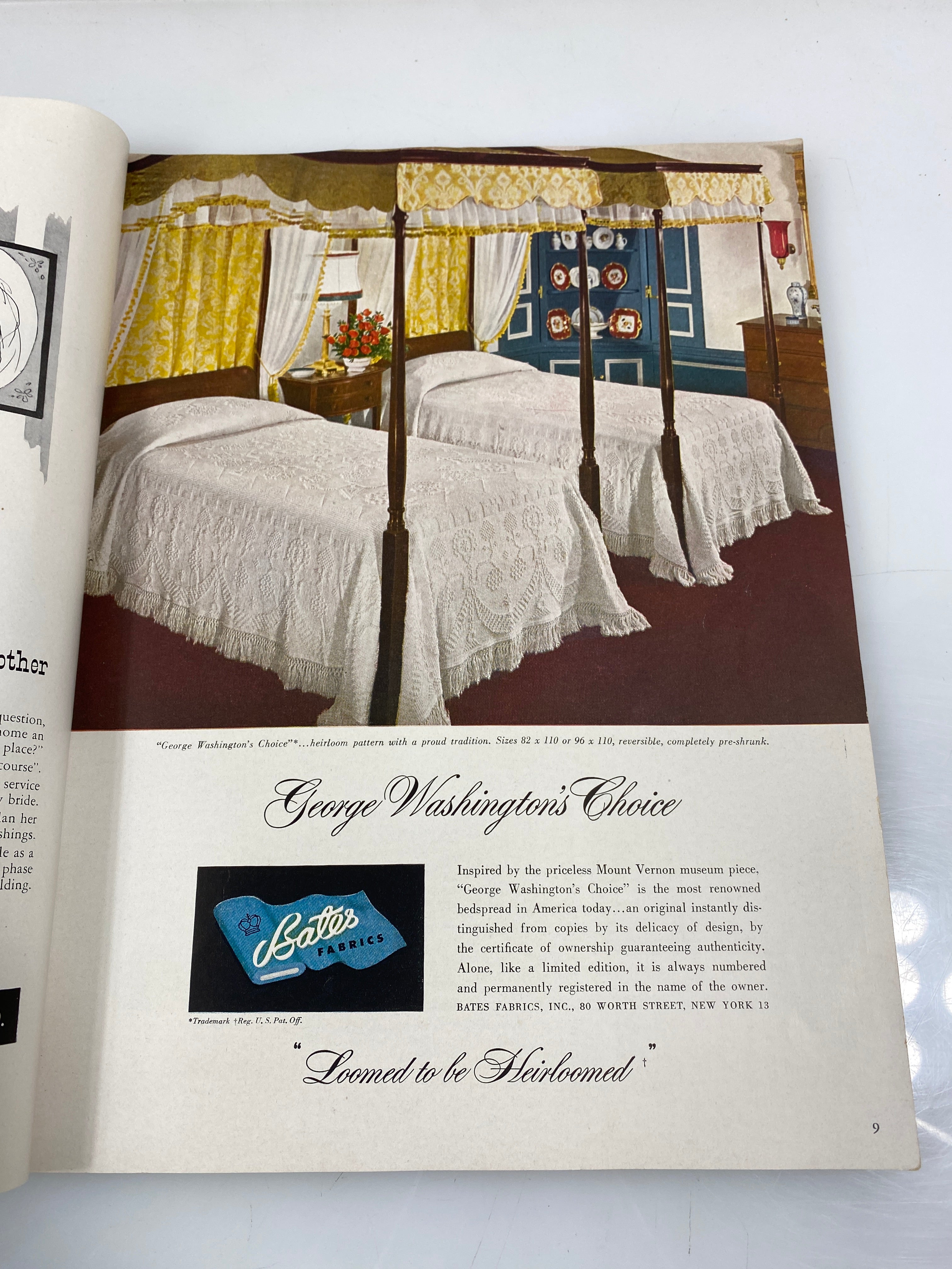 Vintage Bride's Reference Book Catalog 1949