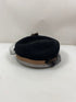 Vintage Chafeaux Louise Black Fur Pillbox Hat with Veil Detail