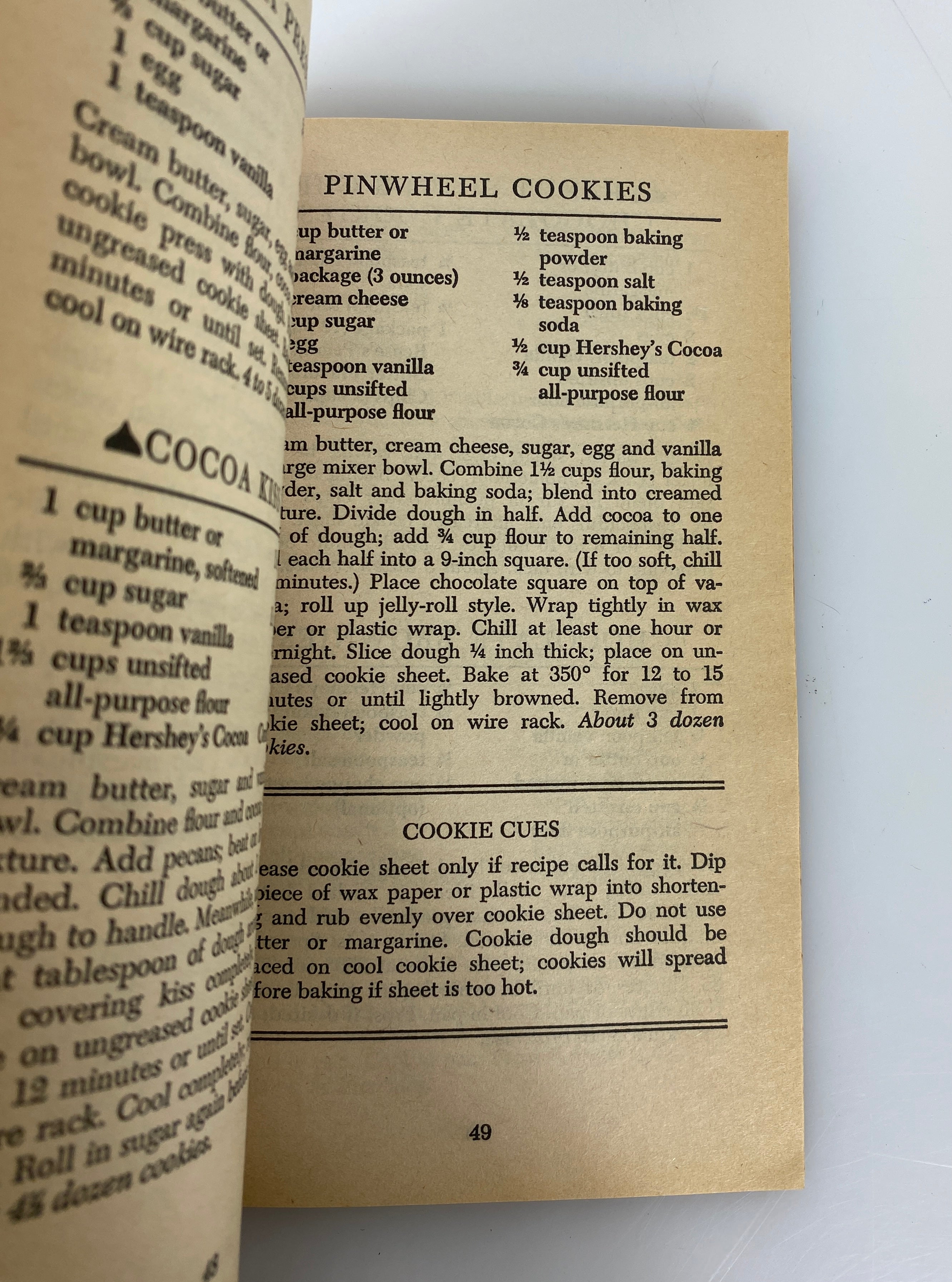 Vintage Chocolate Recipe Booklets Nestle's/Hershey's SC