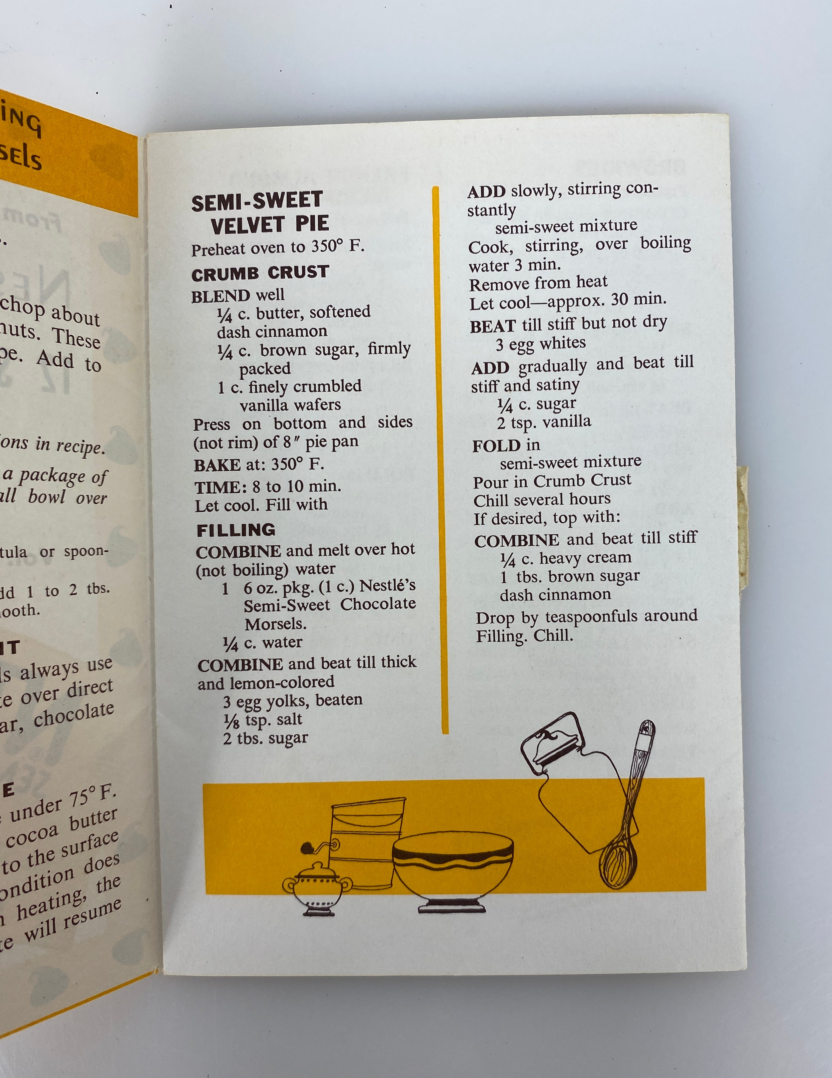 Vintage Chocolate Recipe Booklets Nestle's/Hershey's SC