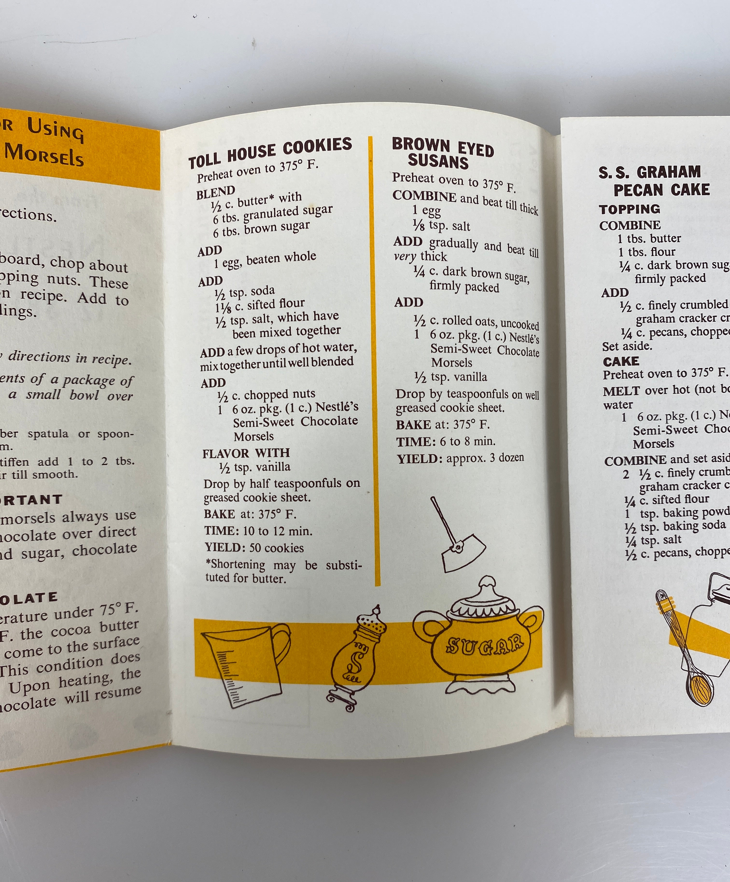 Vintage Chocolate Recipe Booklets Nestle's/Hershey's SC
