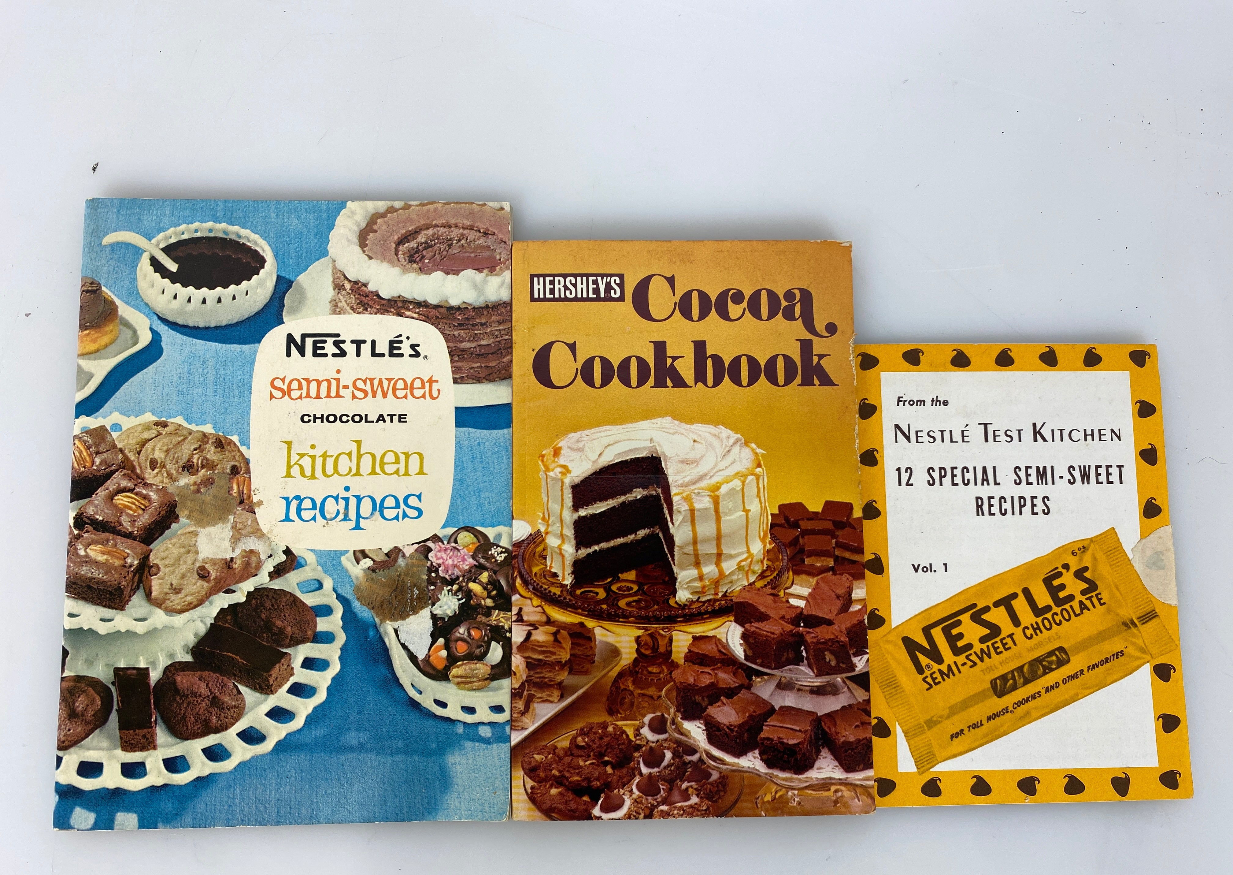 Vintage Chocolate Recipe Booklets Nestle's/Hershey's SC