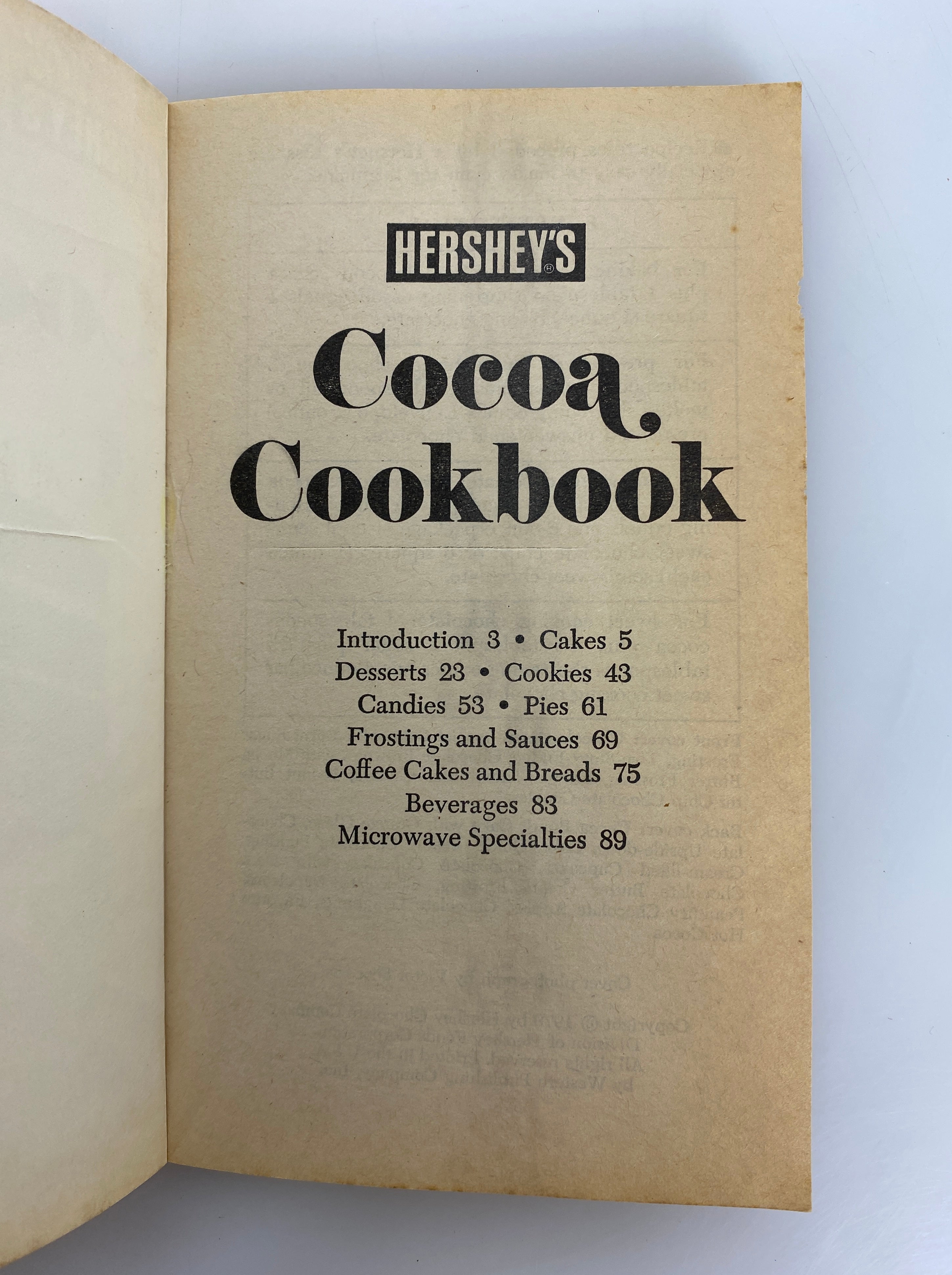 Vintage Chocolate Recipe Booklets Nestle's/Hershey's SC