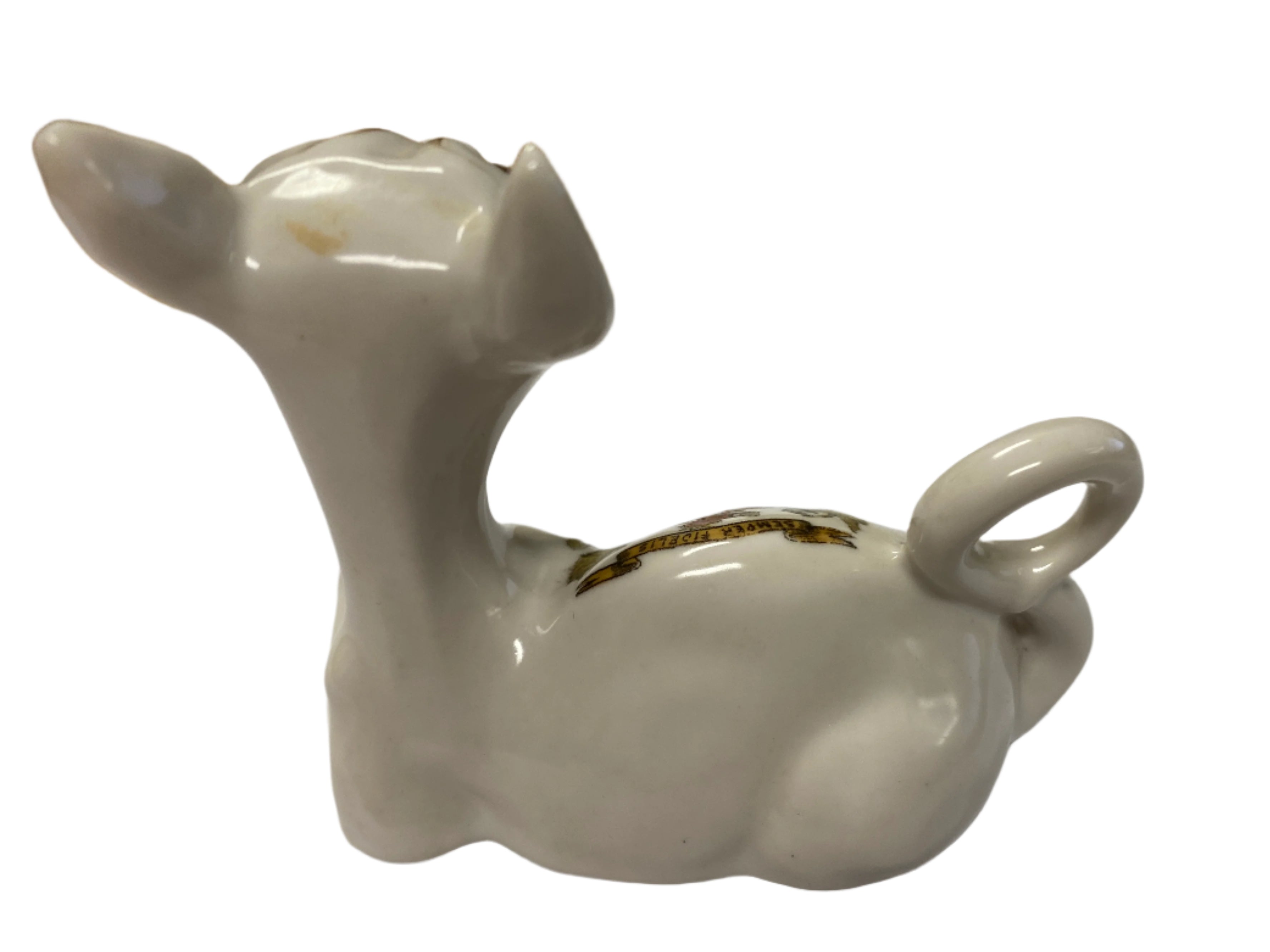 Vintage City of Exeter Ceramic Cat Figurine