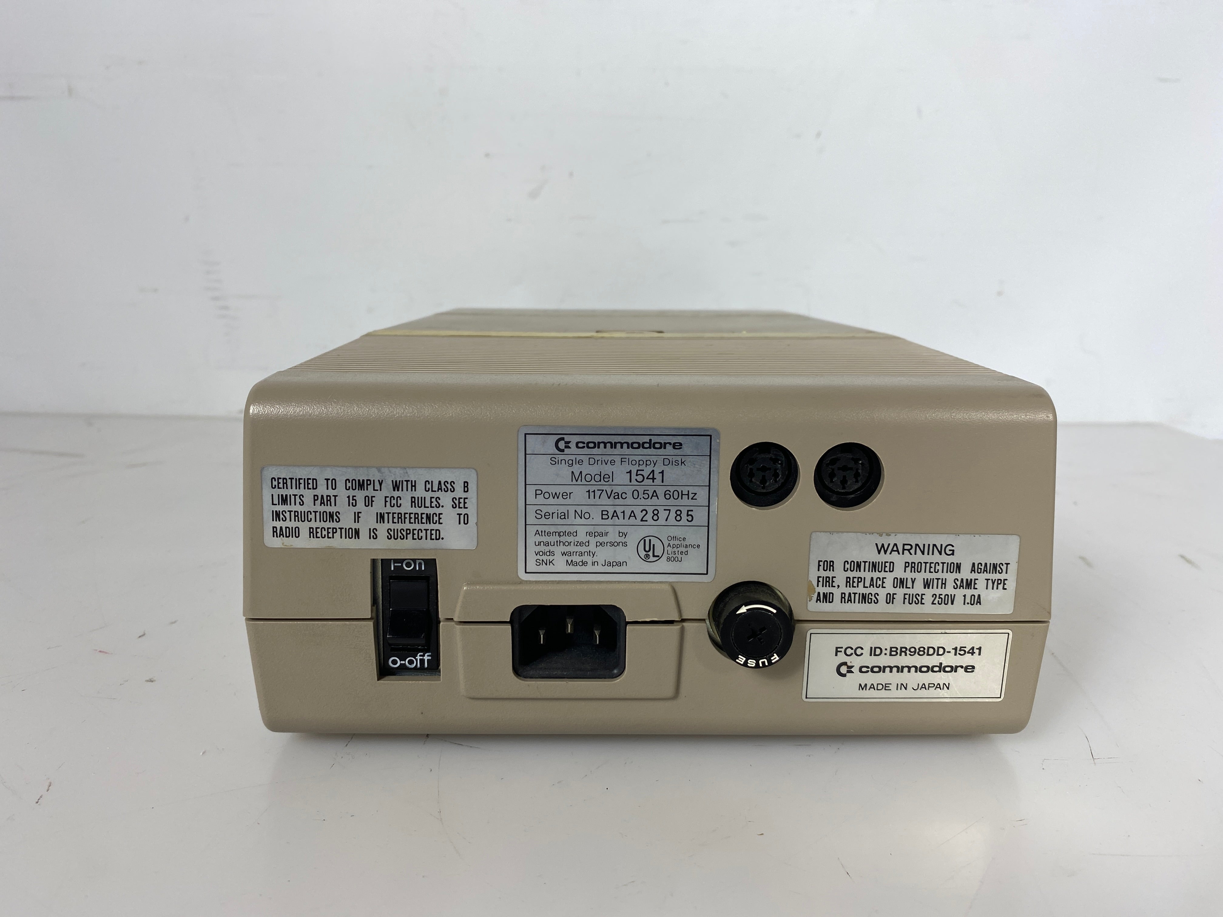Vintage Commodore 1541 Floppy Disk Drive