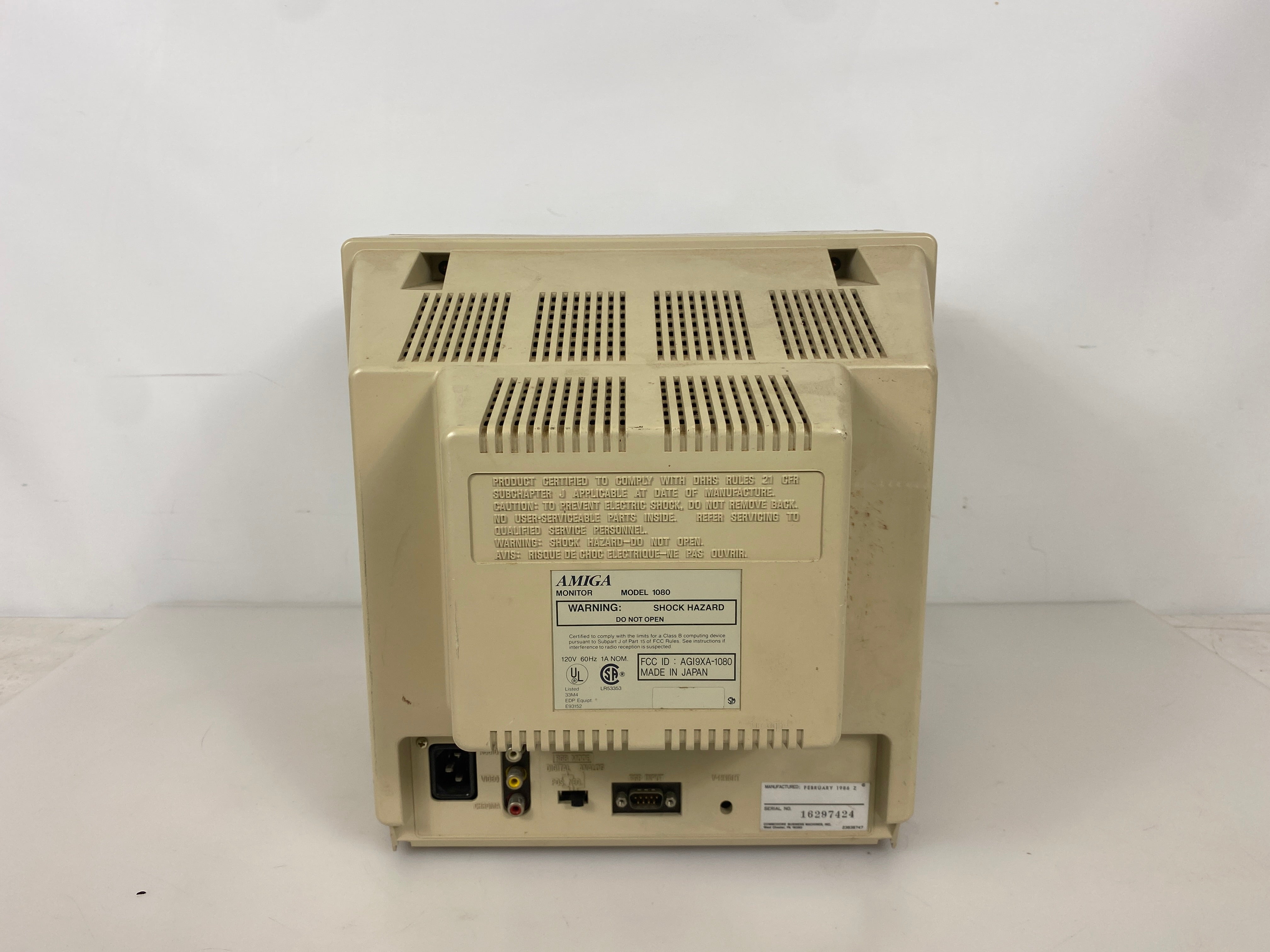 Vintage Commodore Amiga 1080 13" Monitor