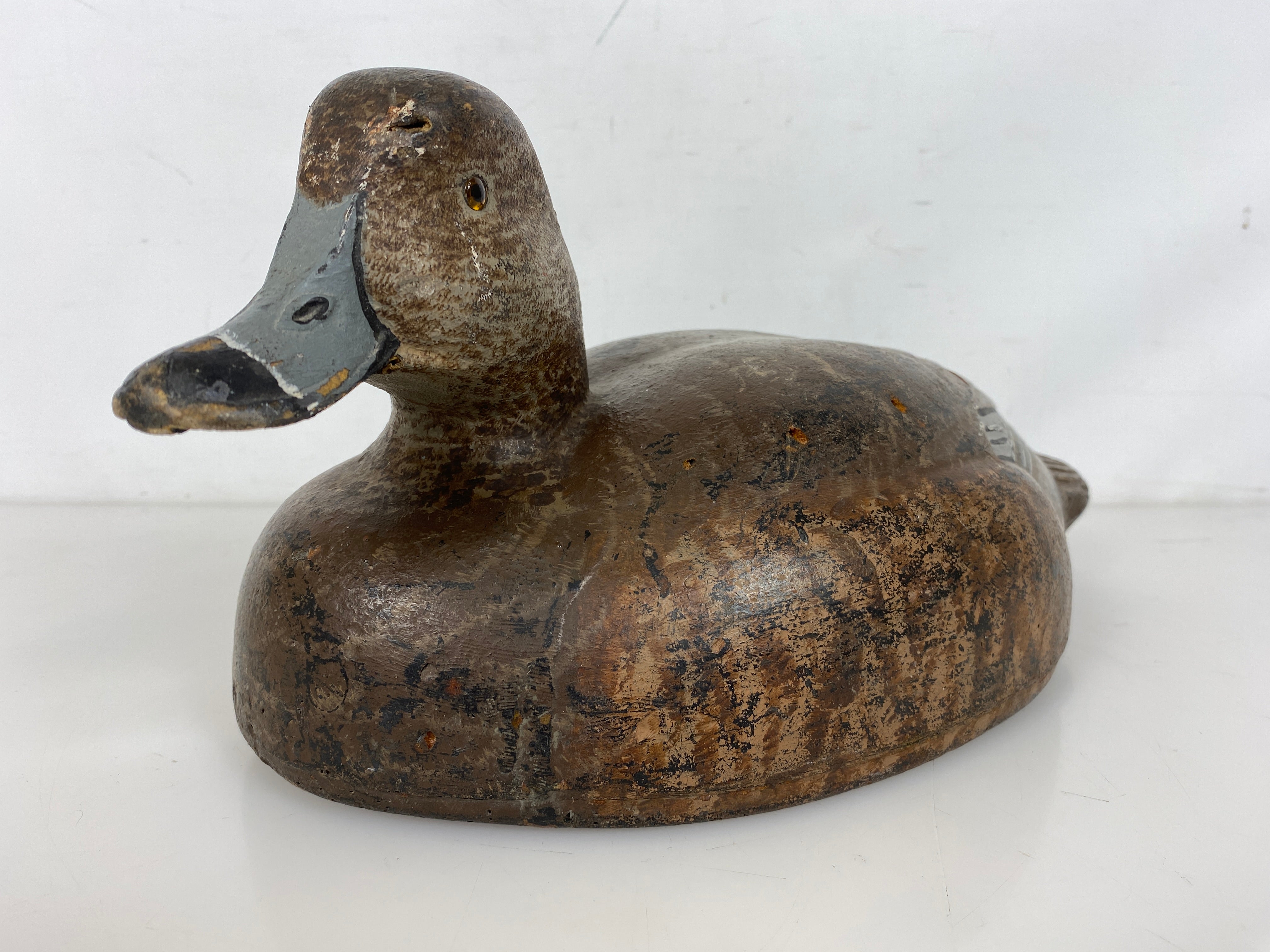 Vintage Composite Duck Decoy #1