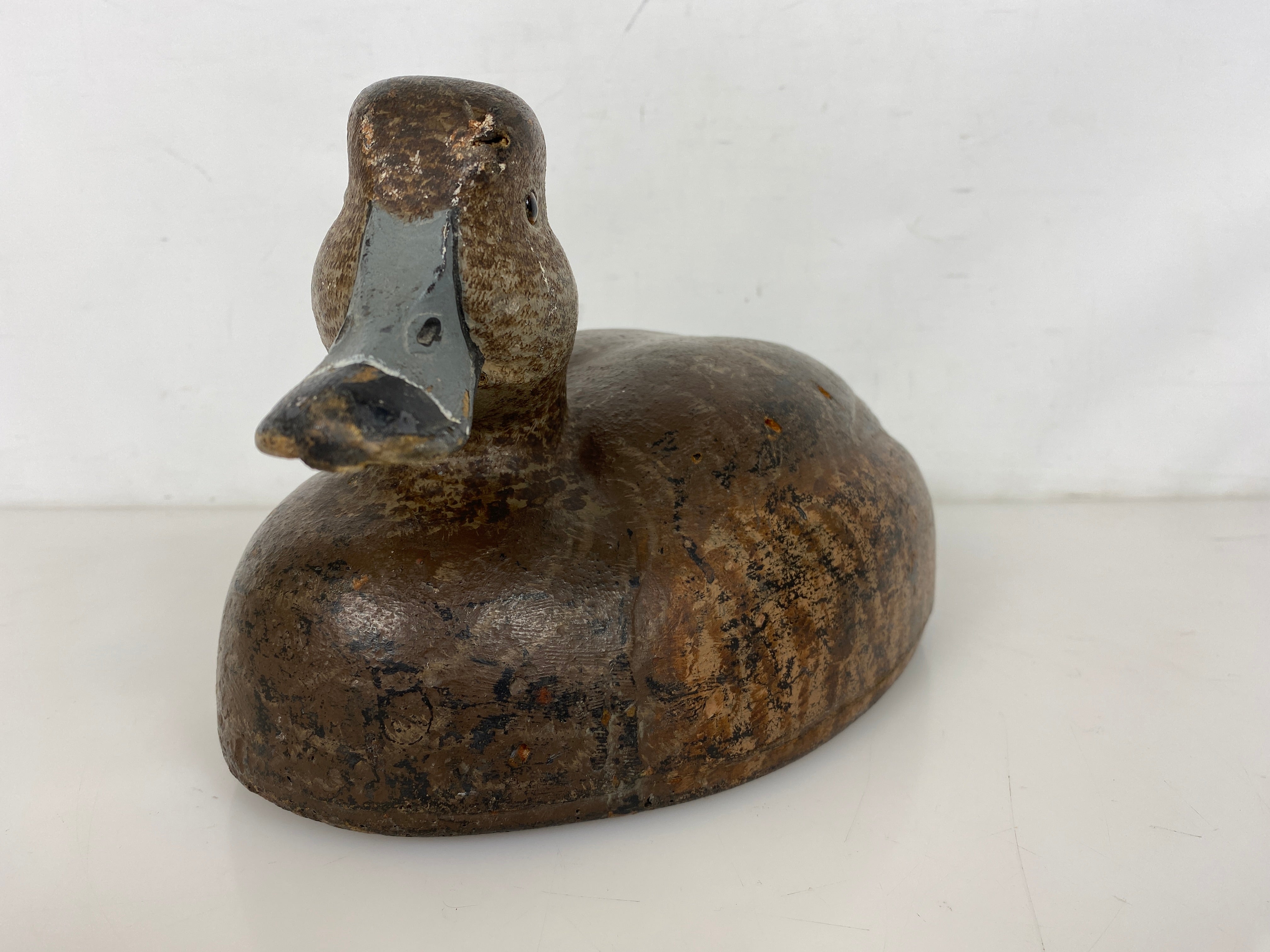 Vintage Composite Duck Decoy #1