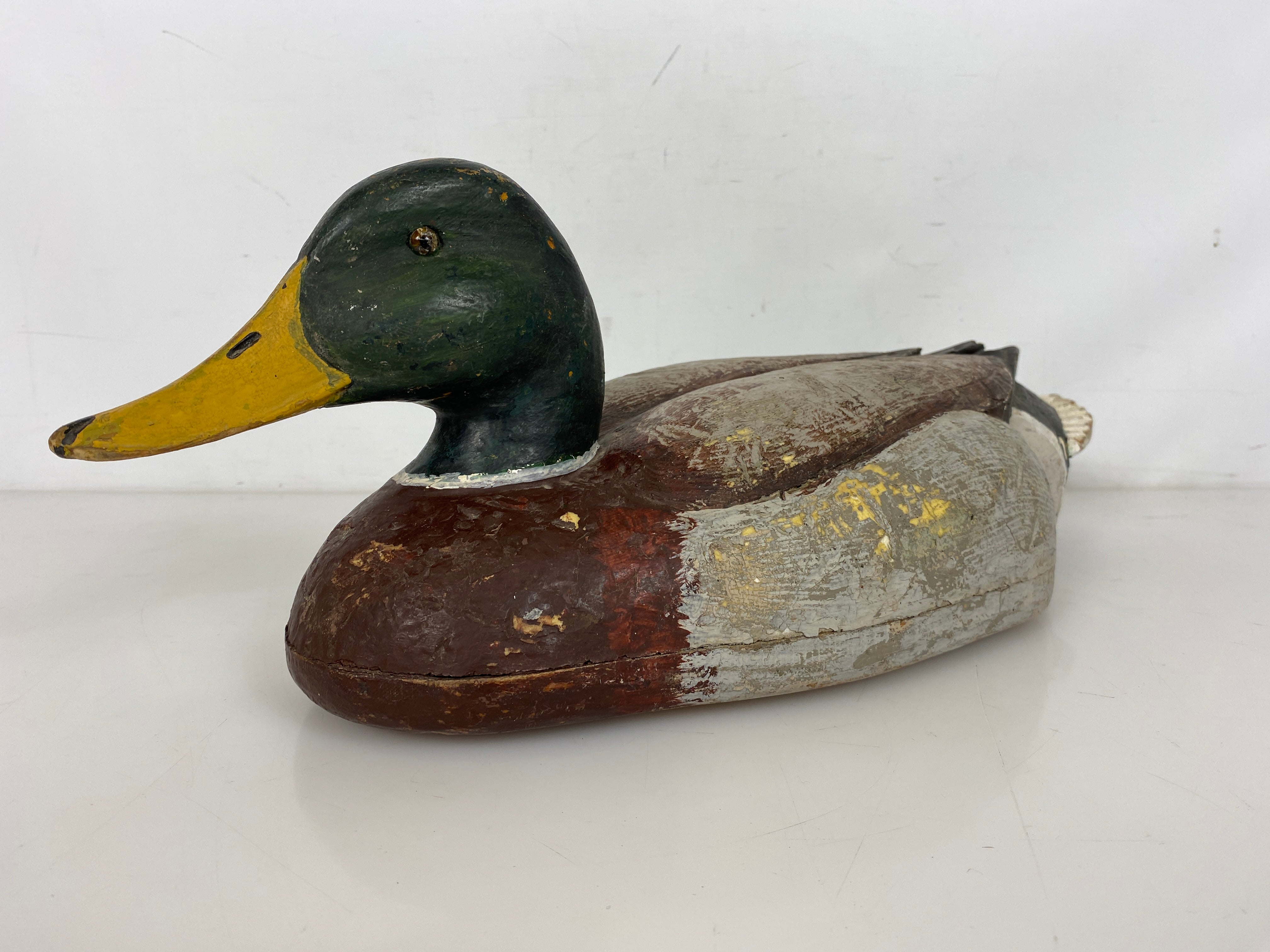 Vintage Composite Duck Decoy #3