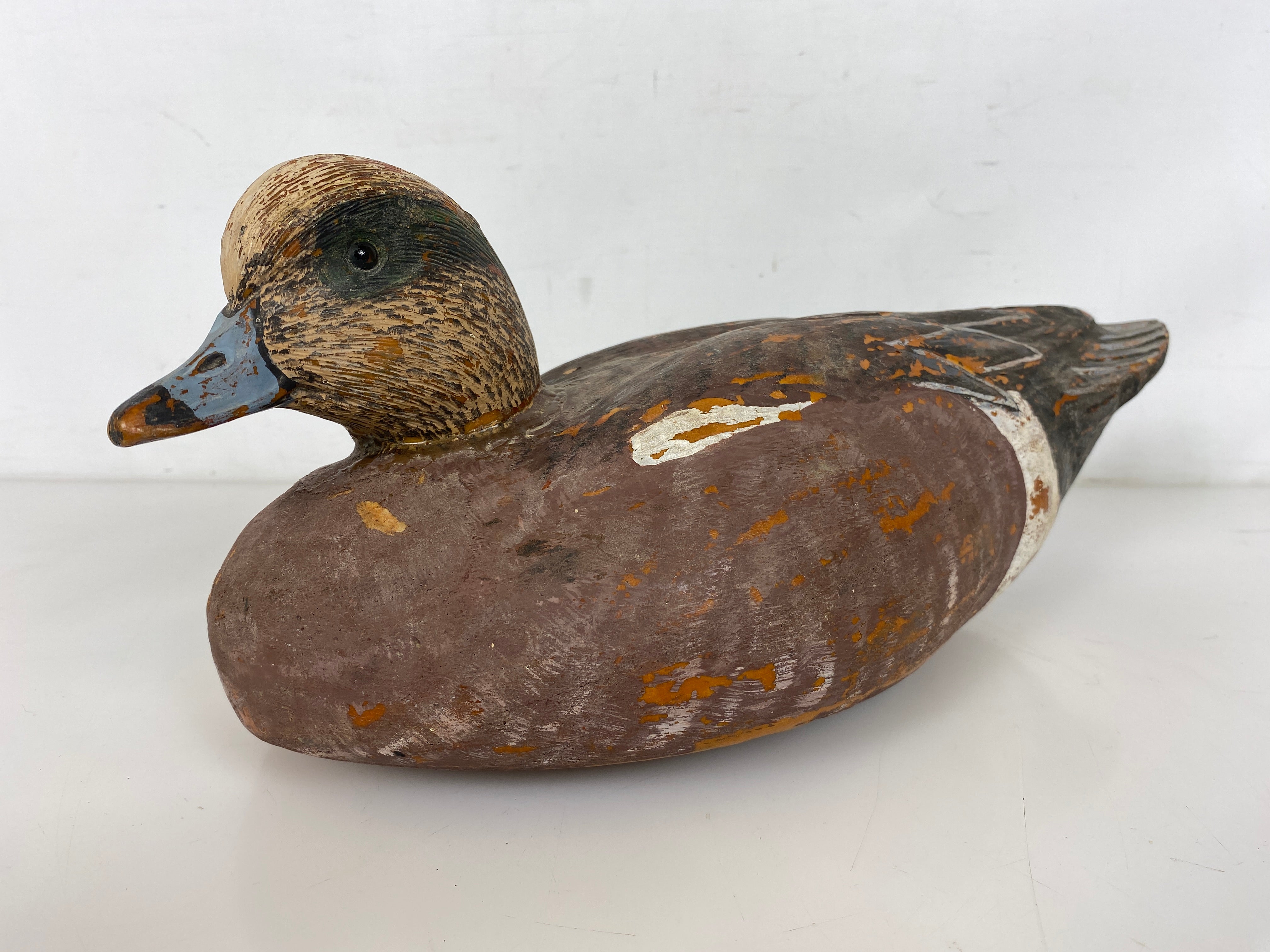 Vintage Composite Duck Decoy #4