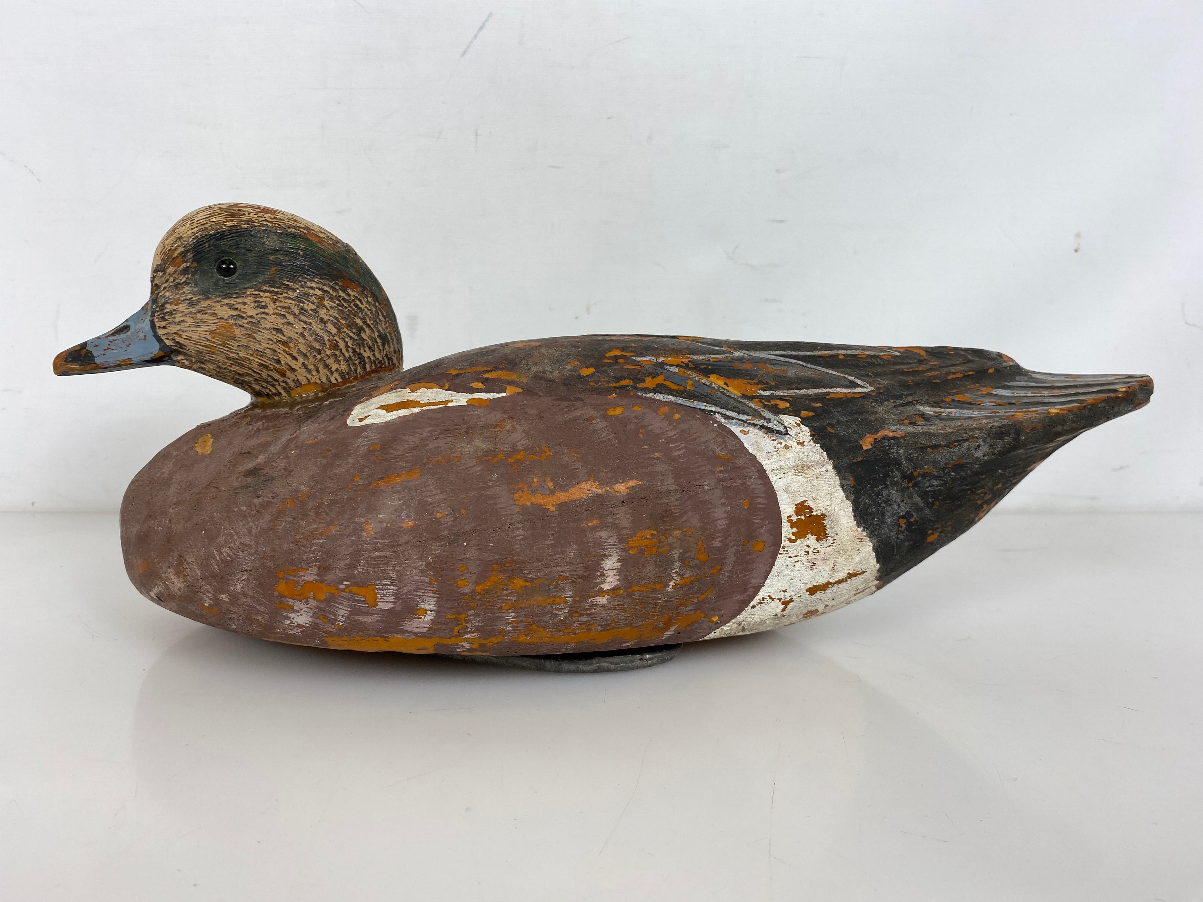 Vintage Composite Duck Decoy #4