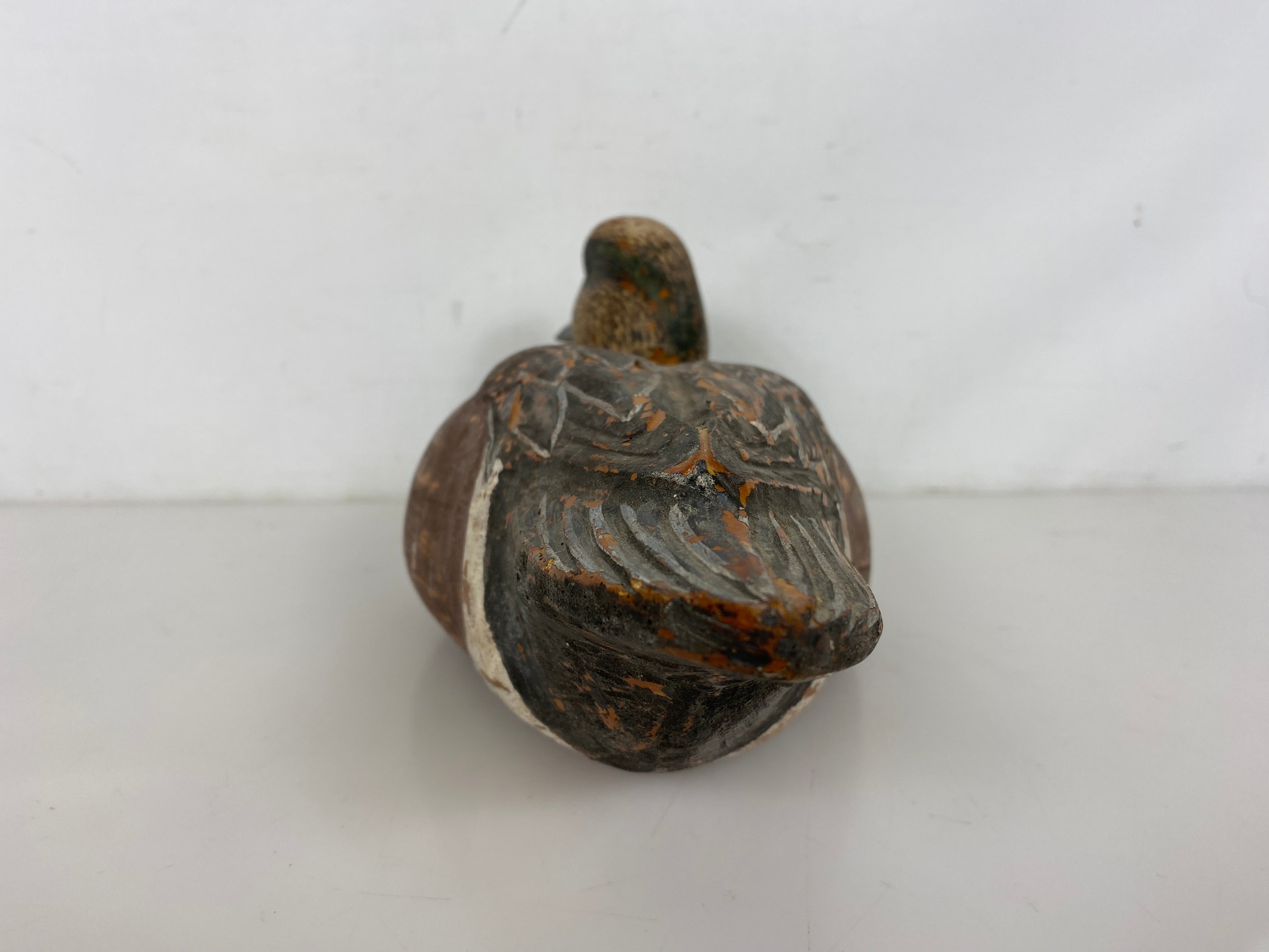 Vintage Composite Duck Decoy #4