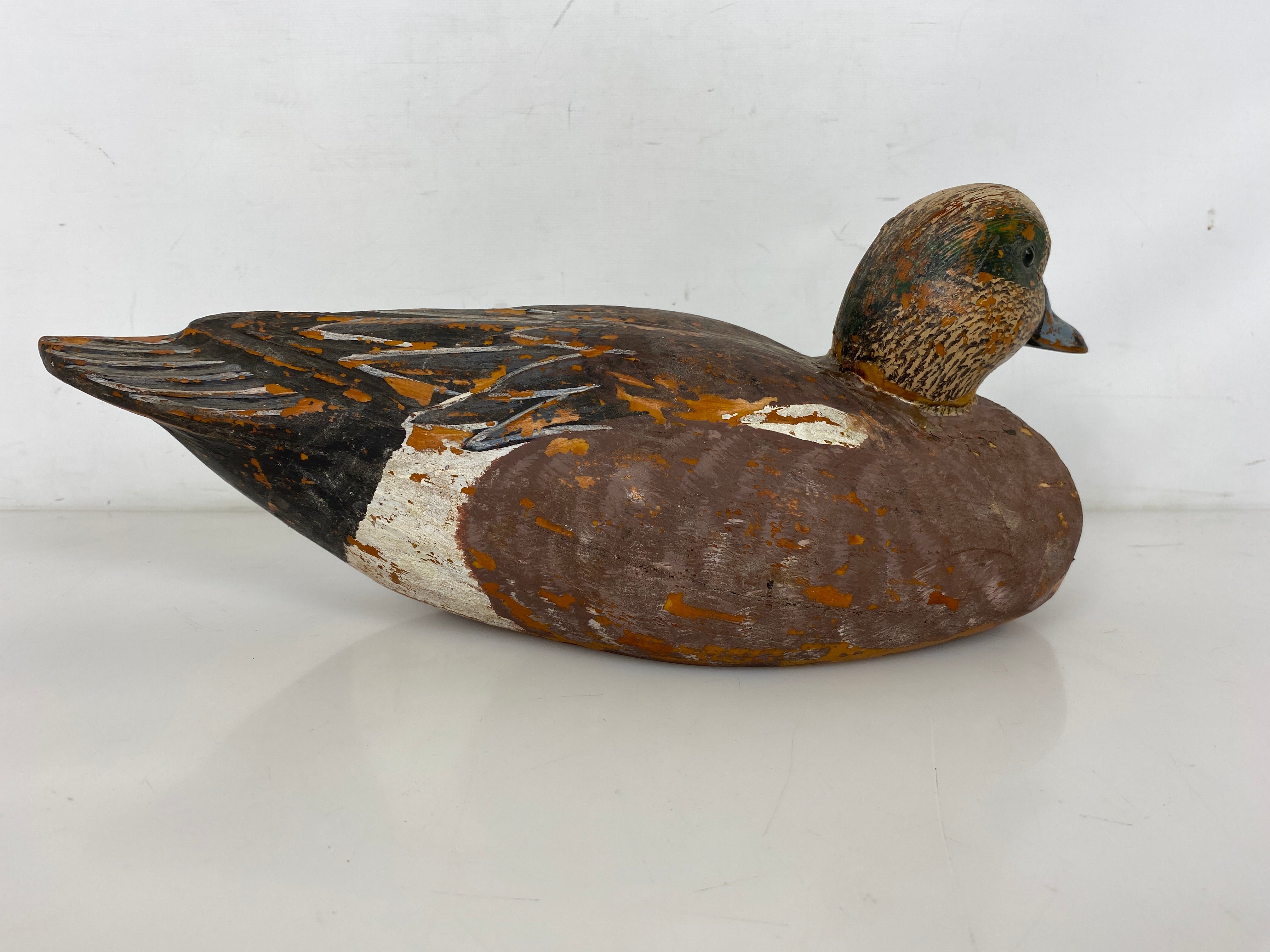 Vintage Composite Duck Decoy #4