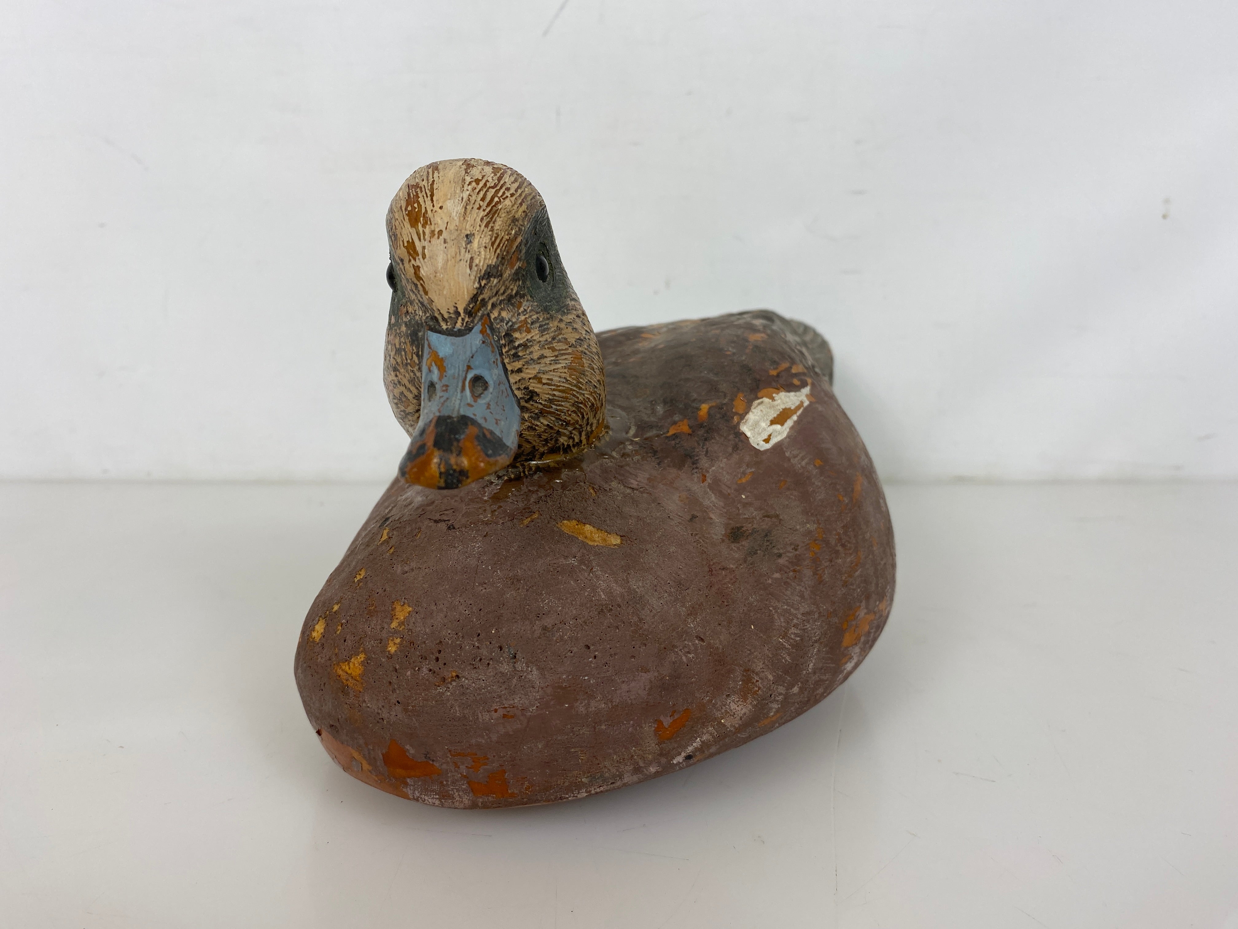 Vintage Composite Duck Decoy #4