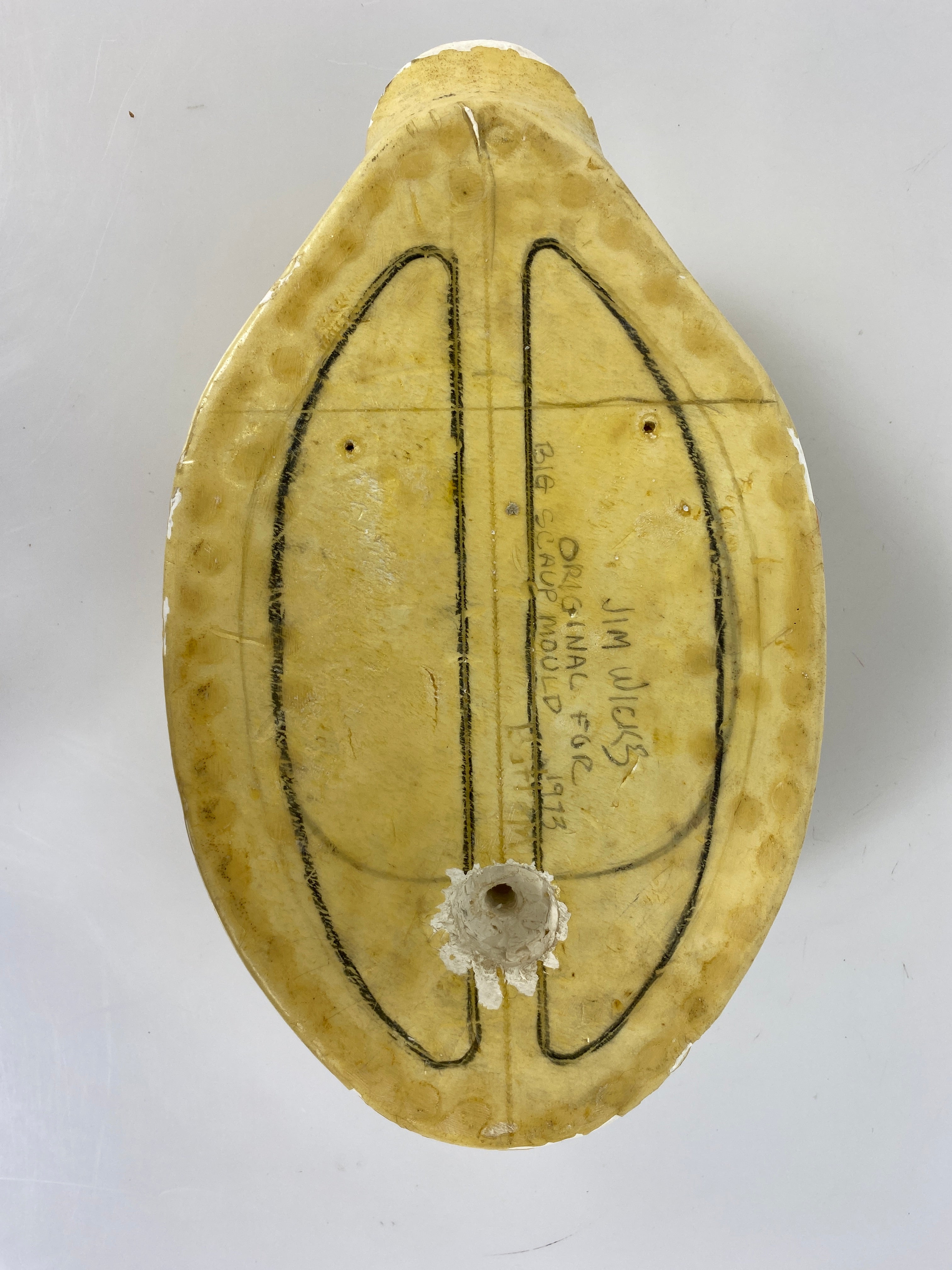 Vintage Composite Duck Decoy #8