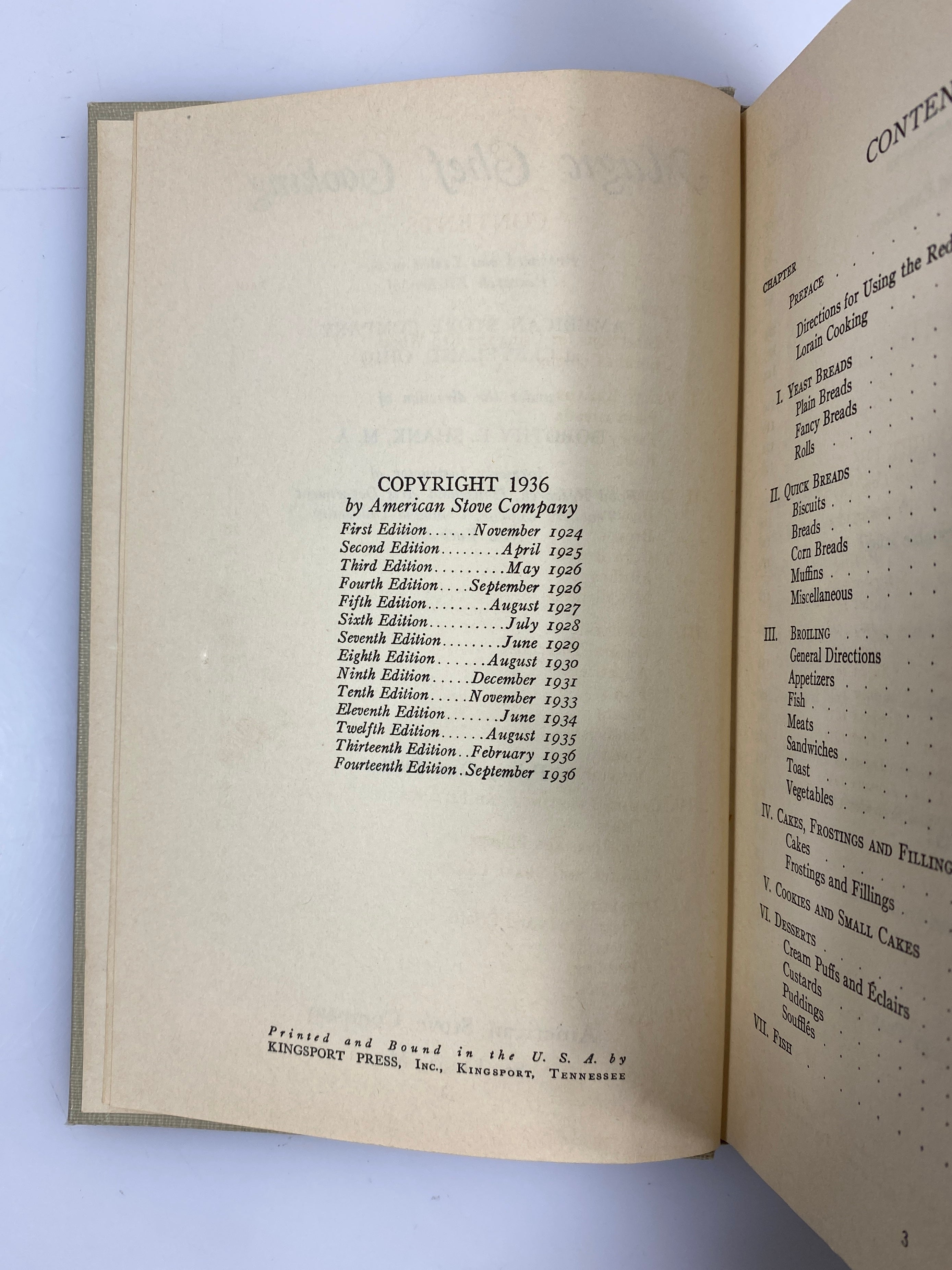 Vintage Cookbooks: Magic Chef/Modern Method of Preparing Delightful Food