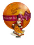 Vintage Double-Sided Sunkist Oranges Santa Store Display Sign
