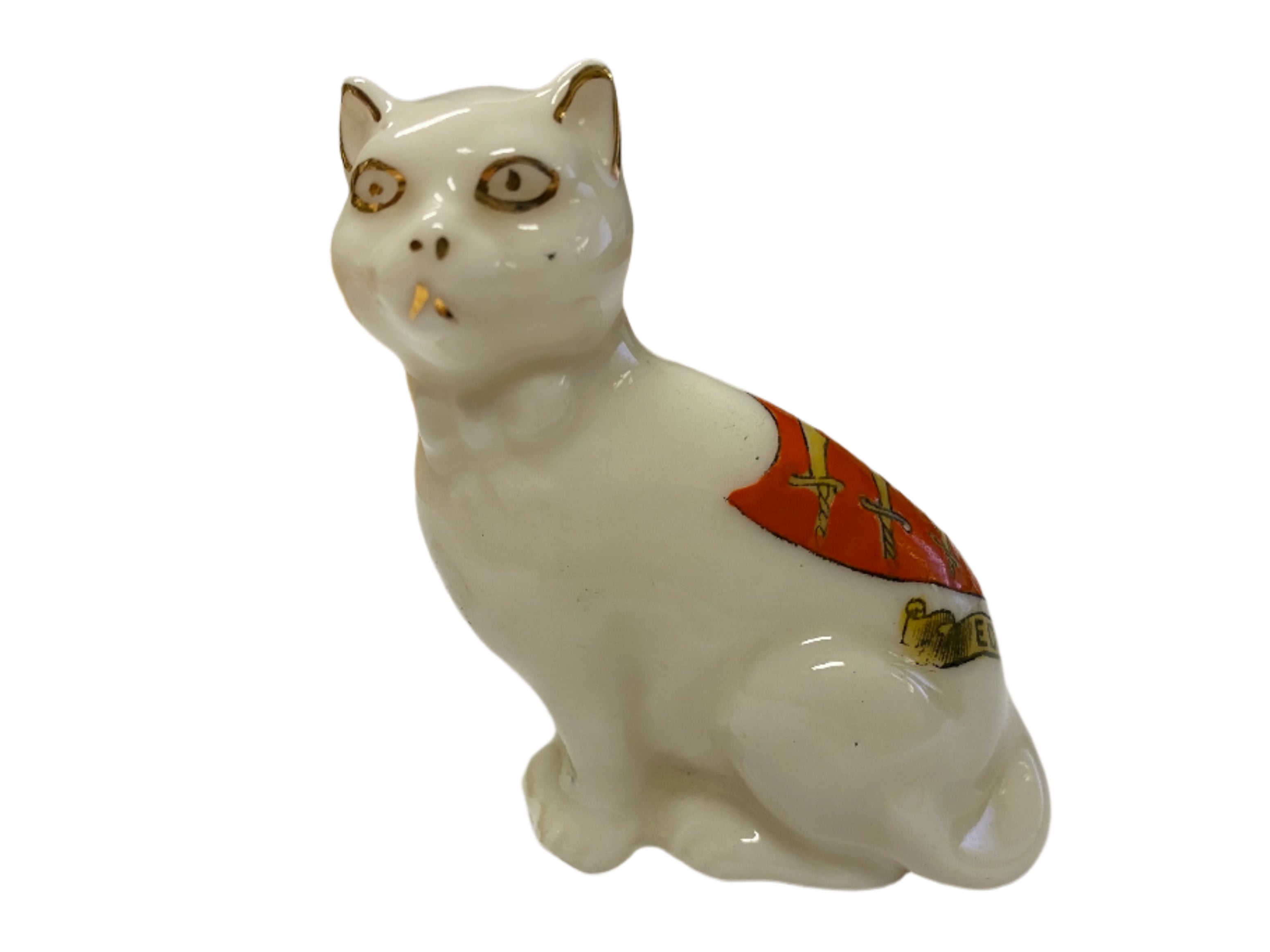 Vintage Edmonton Ceramic Cat Figurine
