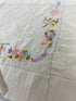 Vintage Embroidered Handkerchief 19x19