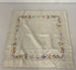 Vintage Embroidered Handkerchief 19x19