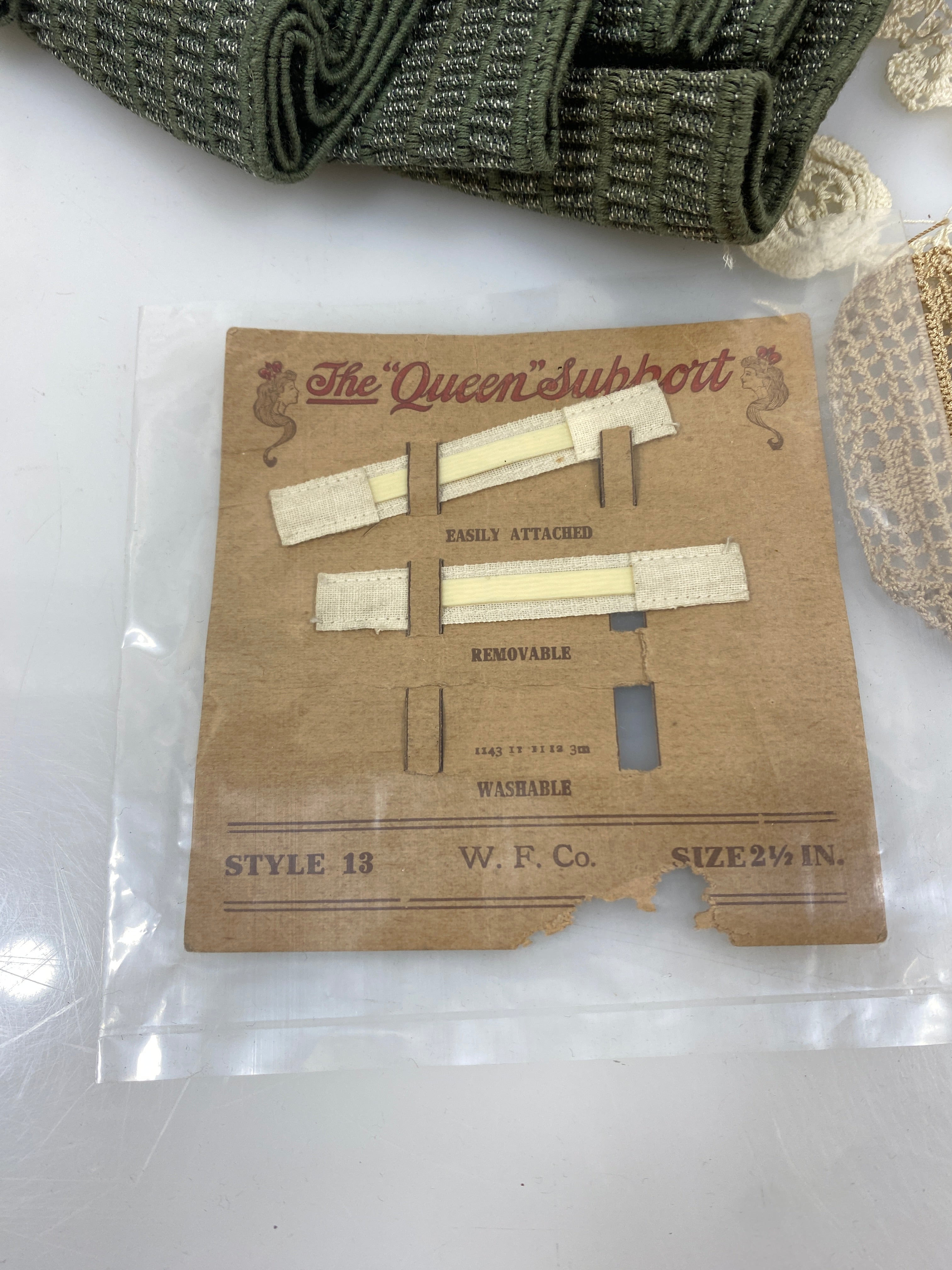 Vintage Fabric and Trim Scraps