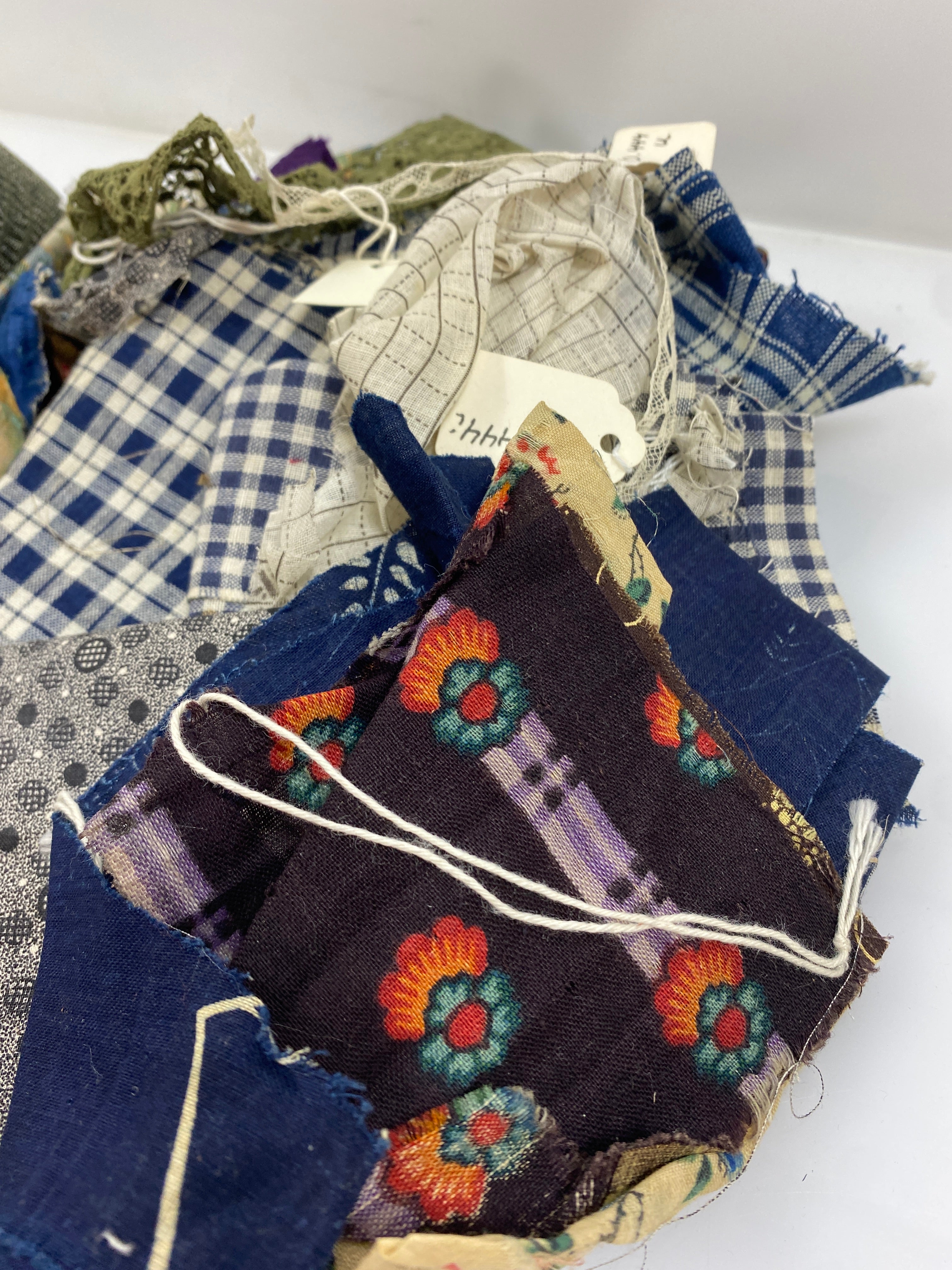 Vintage Fabric and Trim Scraps