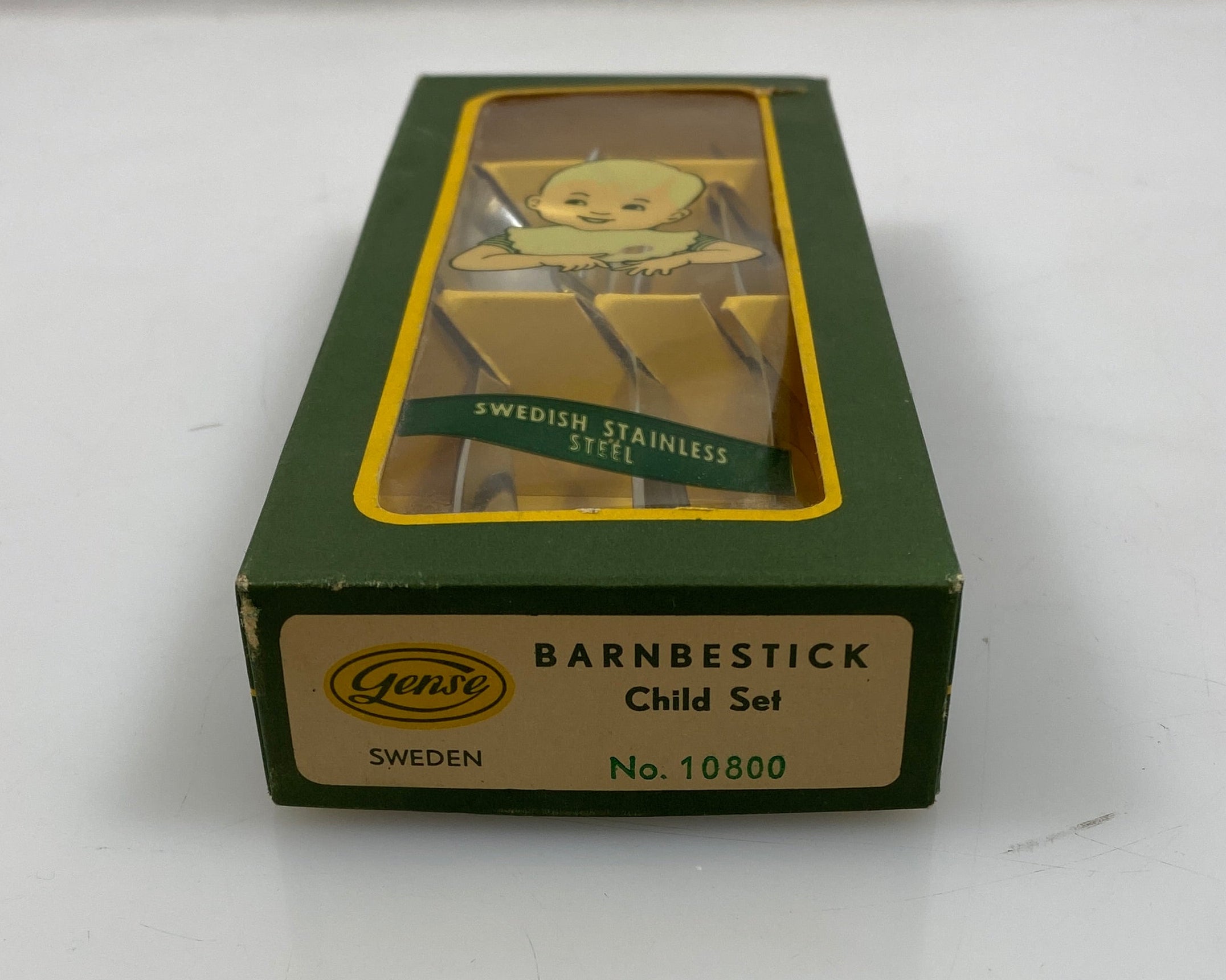 Vintage Gense Childrens Silverware Set