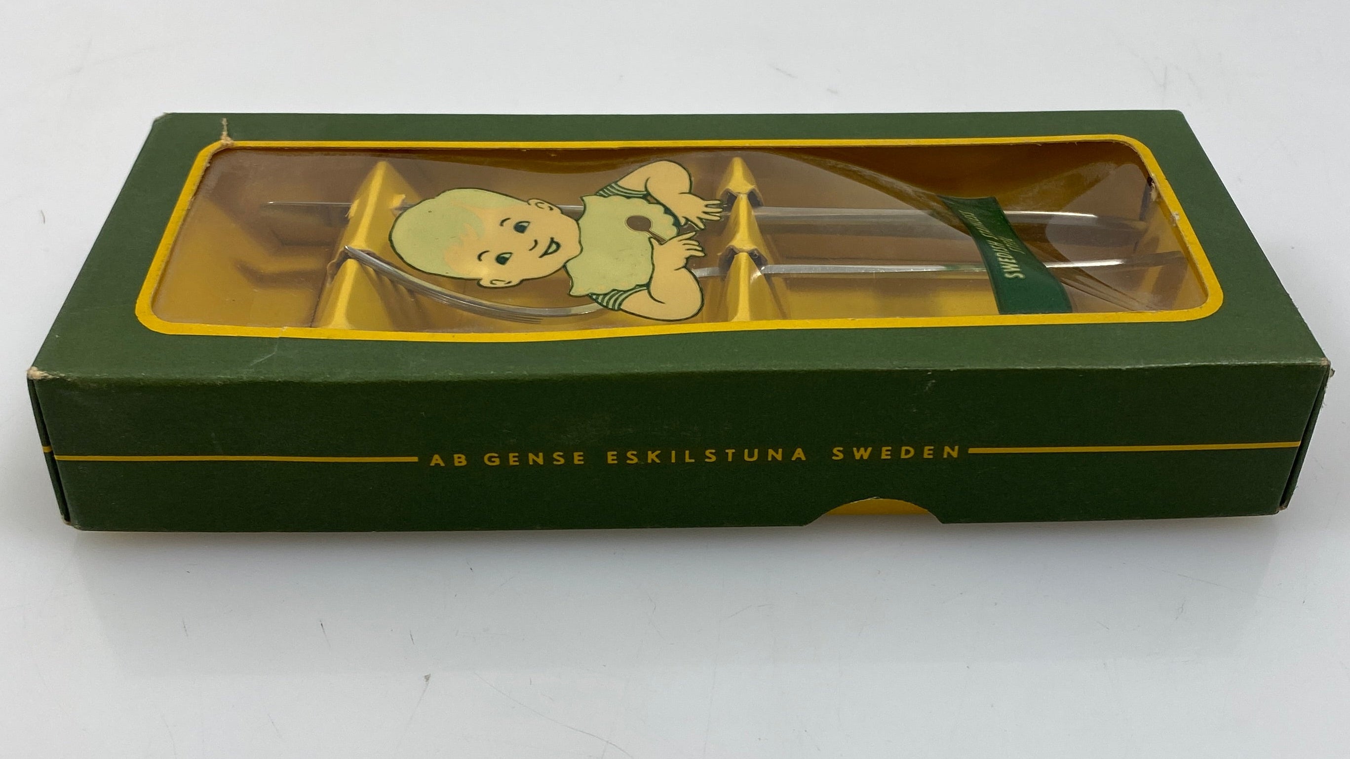 Vintage Gense Childrens Silverware Set