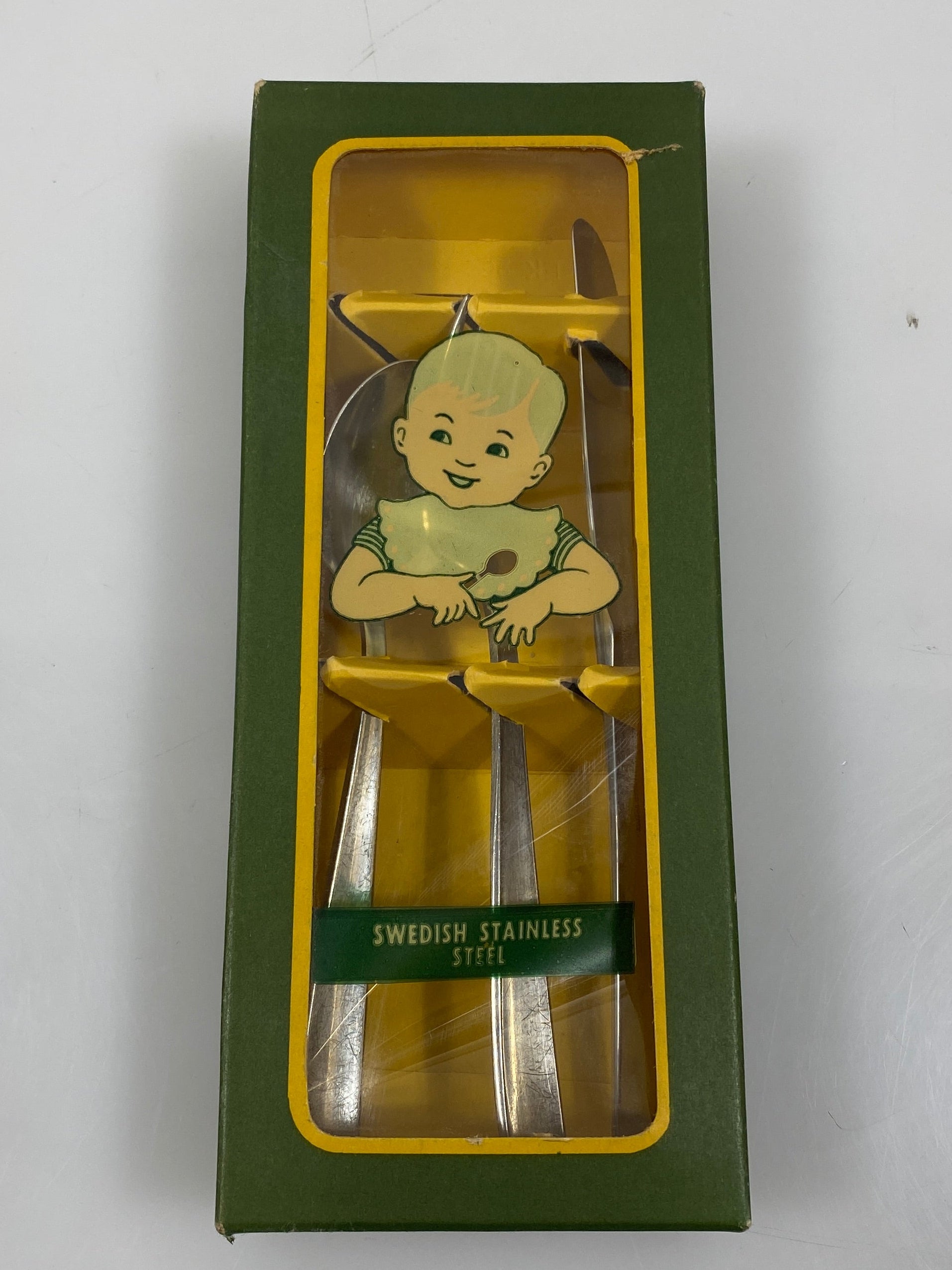 Vintage Gense Childrens Silverware Set