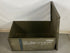 Vintage Green Travel Trunk Brass Hardware