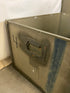 Vintage Green Travel Trunk Brass Hardware