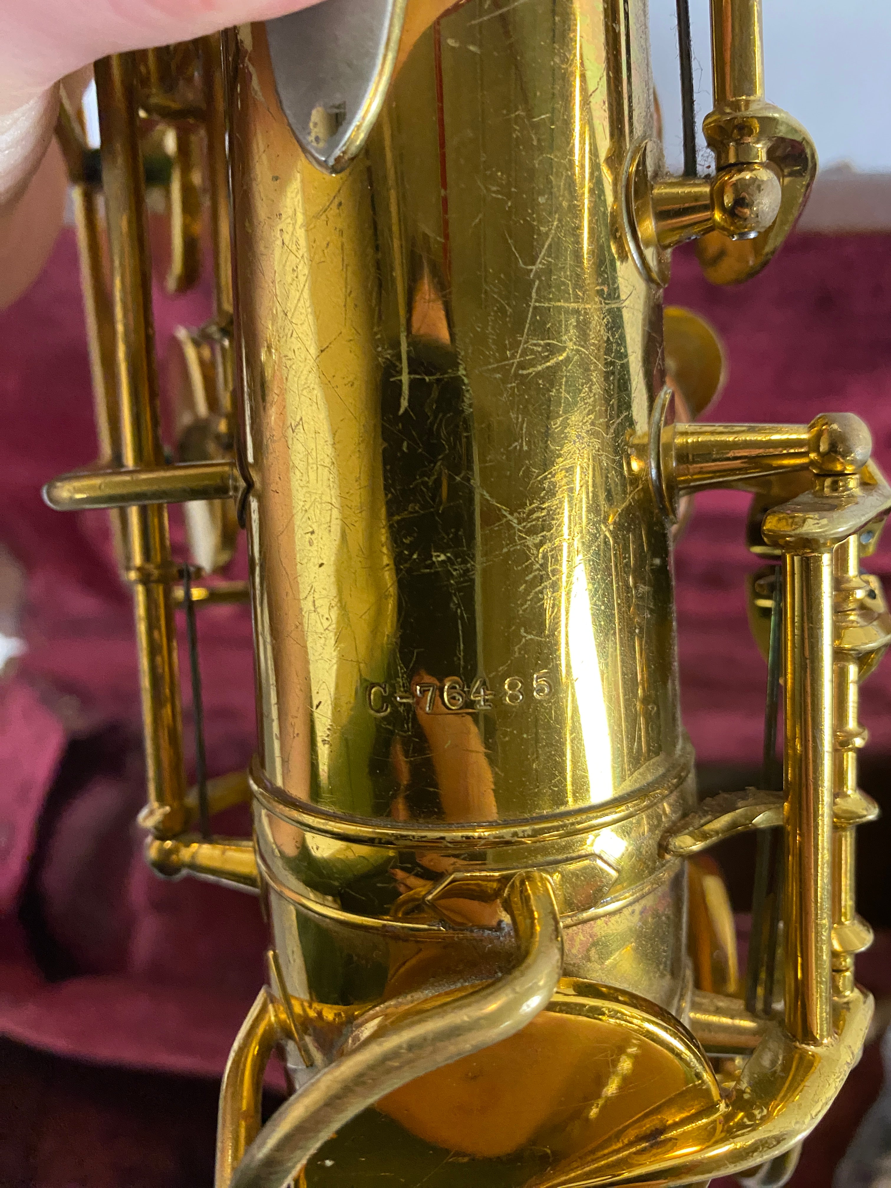 Vintage H.N White Co. Alto Saxophone