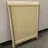 Vintage Hand-Painted Child's Bed Headboard & Footboard Set Only w/ Casters