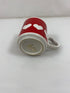 Vintage Heart Handle Coffee Mug