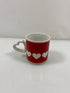 Vintage Heart Handle Coffee Mug