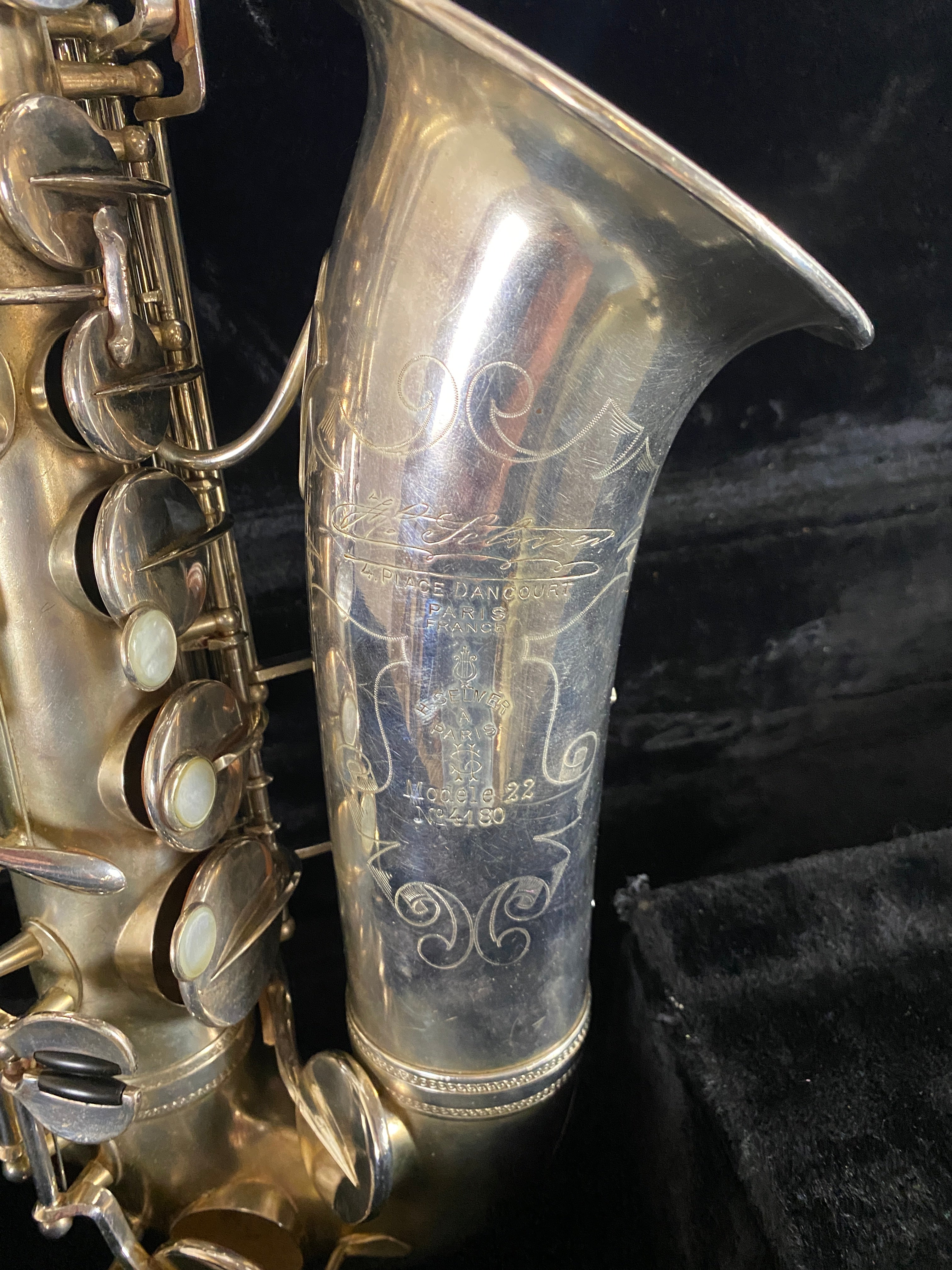 Vintage Henri Selmer Alto Saxophone