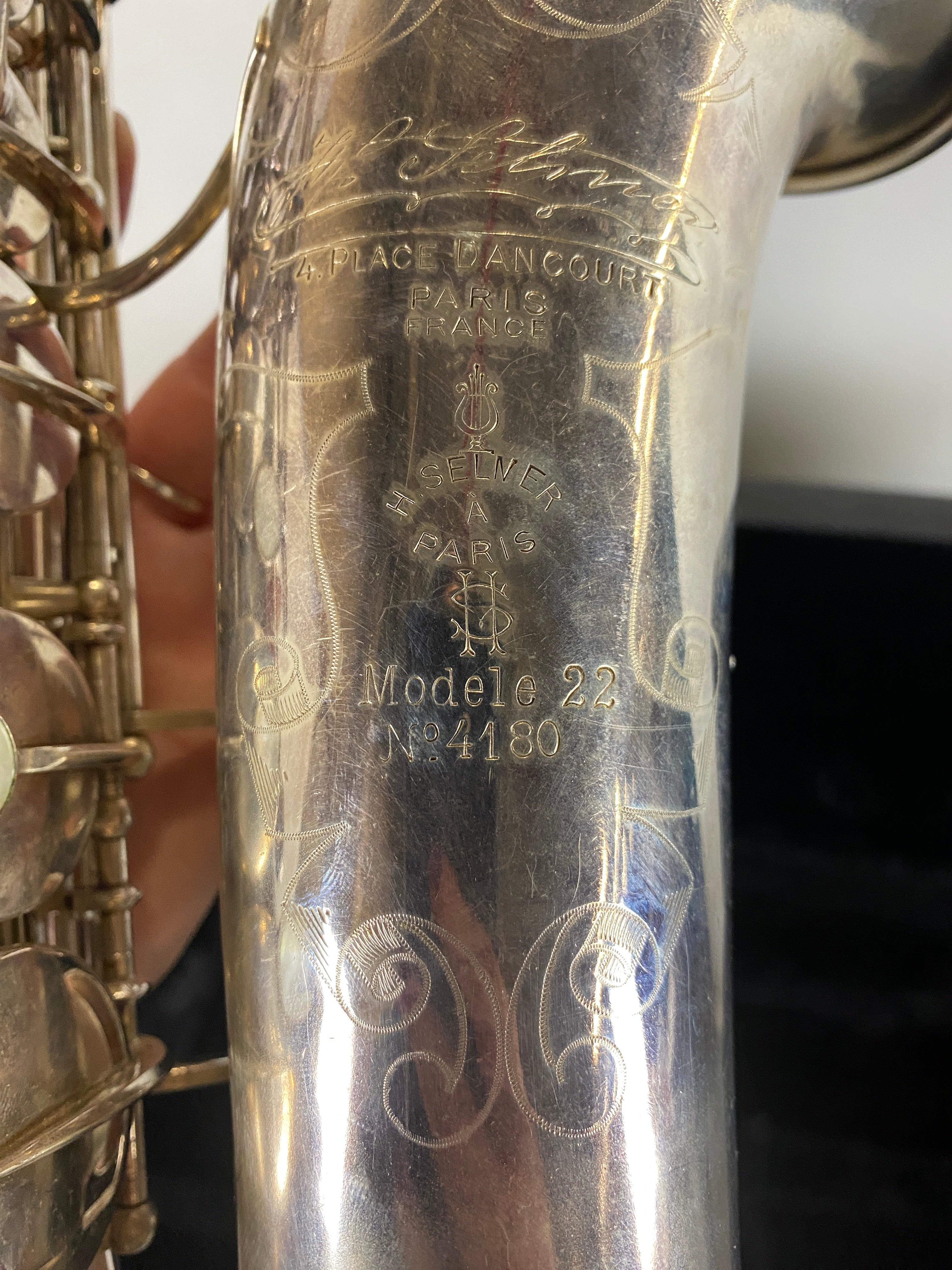 Vintage Henri Selmer Alto Saxophone
