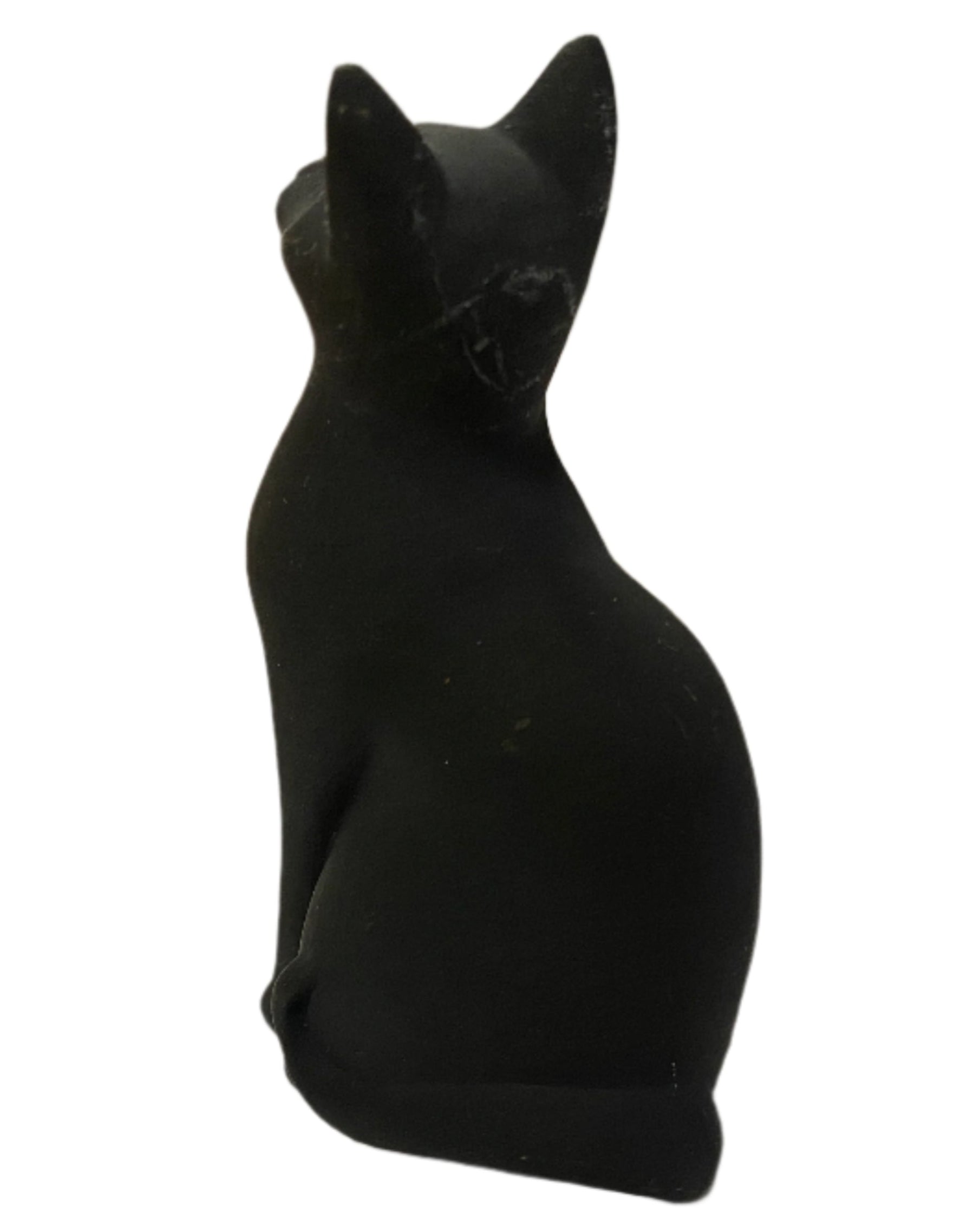Vintage Highbank Porcelain Black Cat Figurine