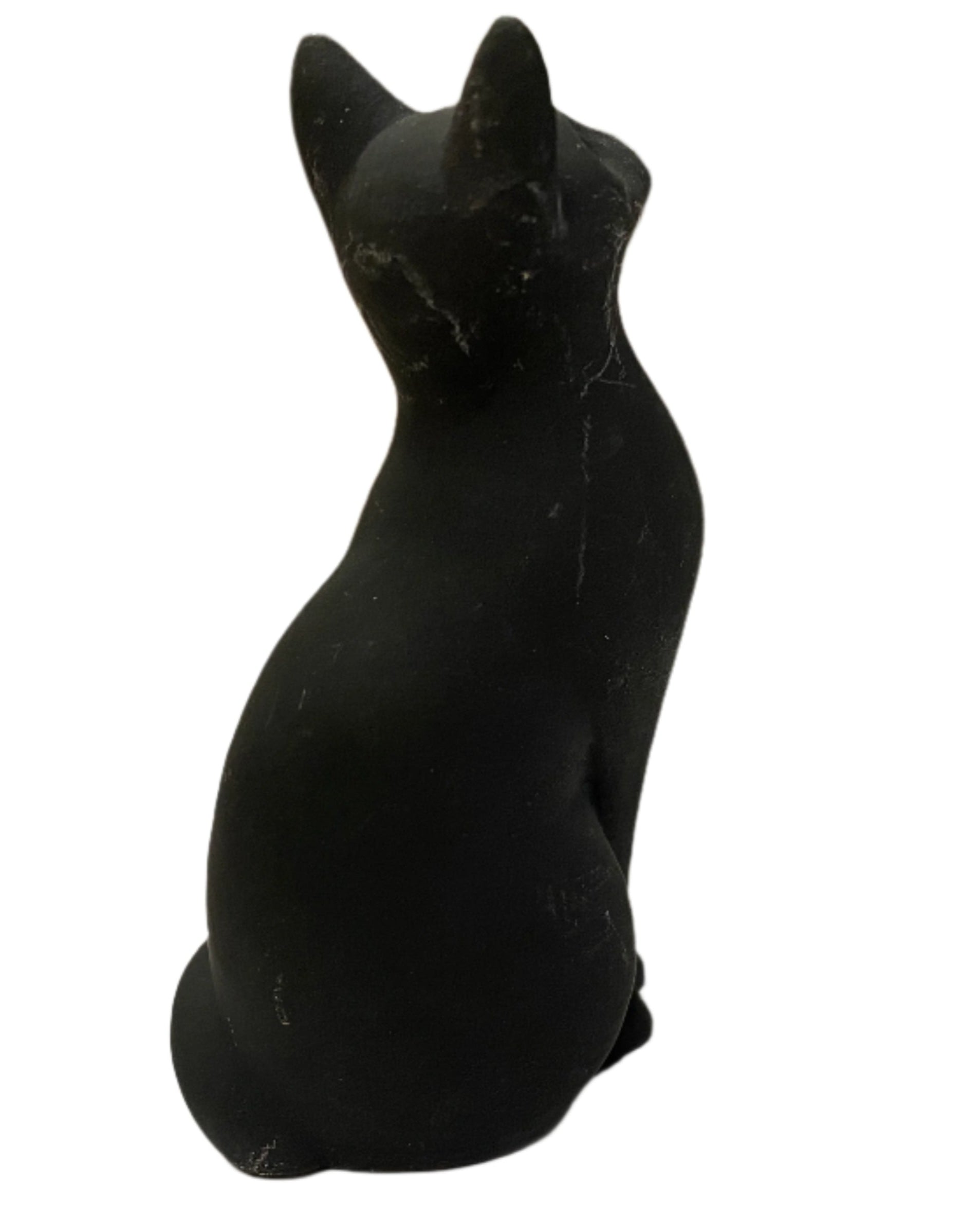 Vintage Highbank Porcelain Black Cat Figurine