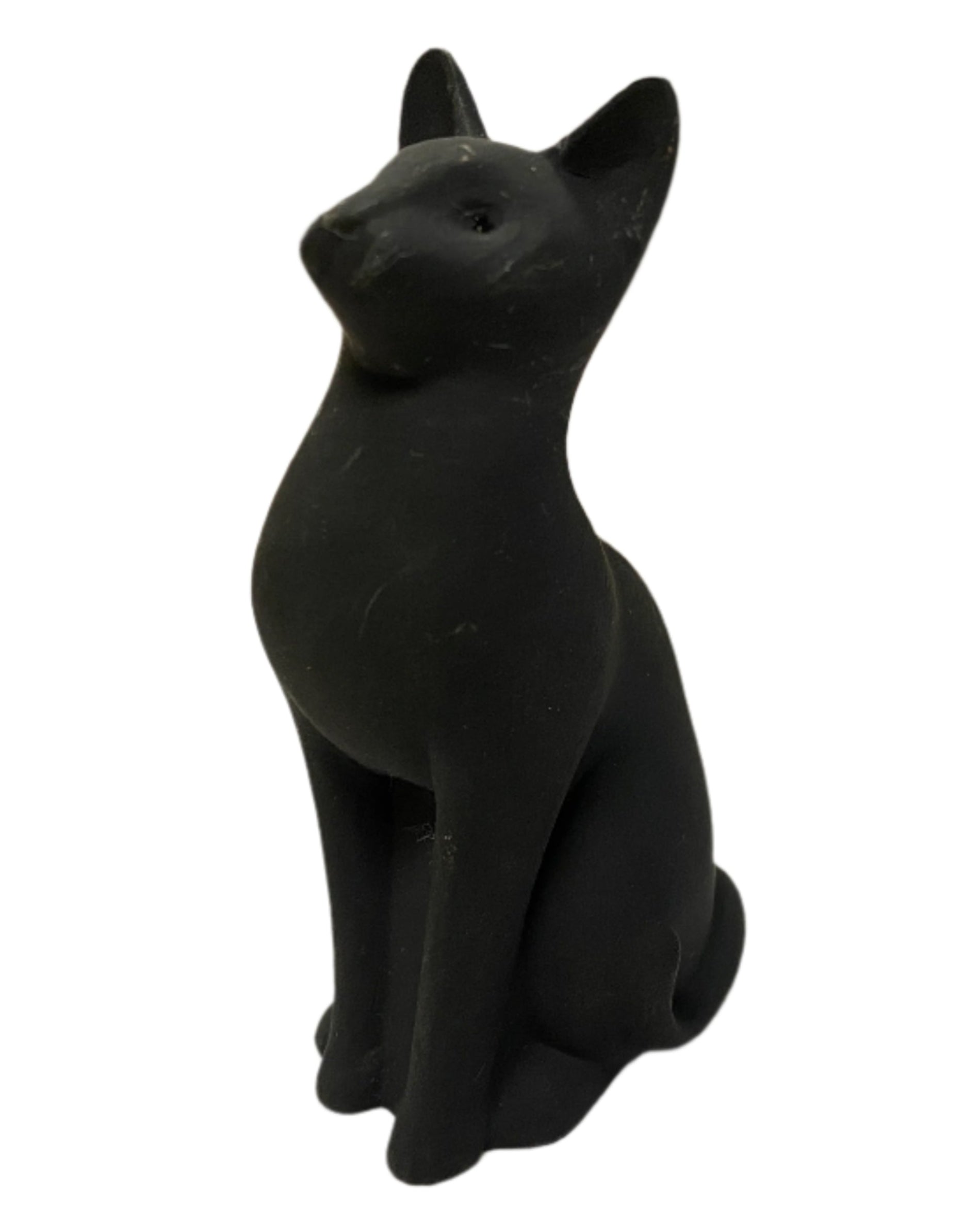 Vintage Highbank Porcelain Black Cat Figurine
