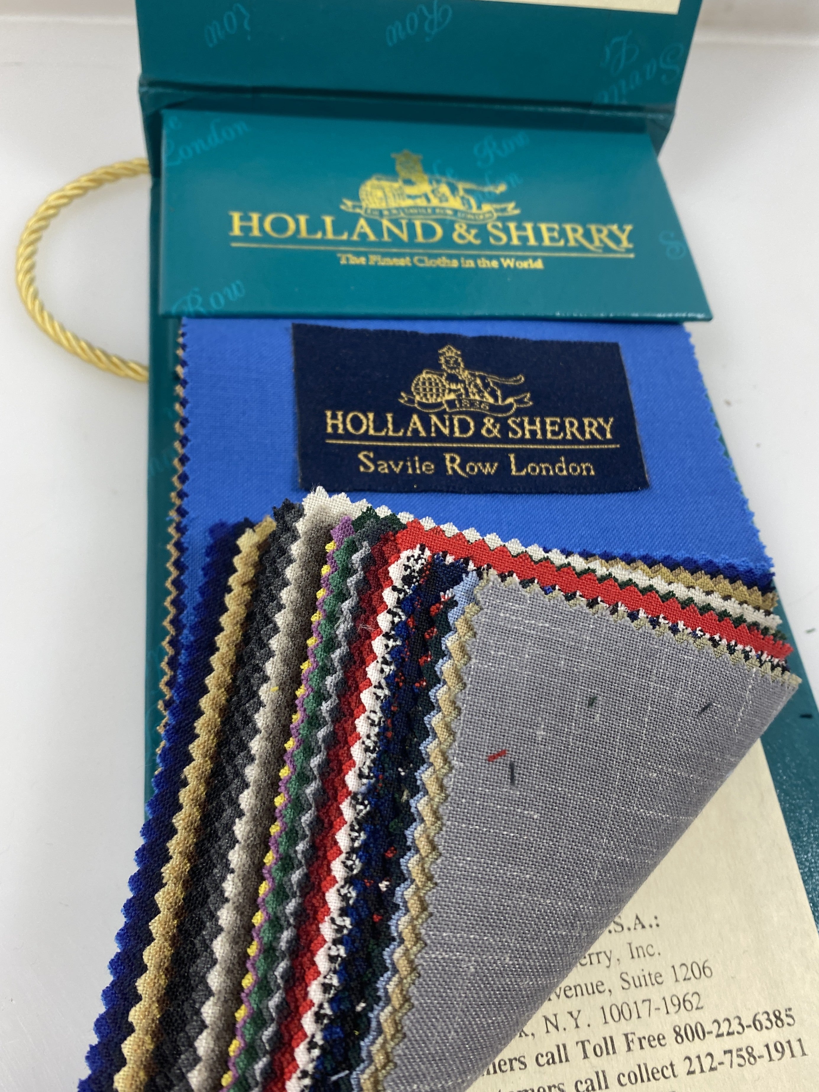 Vintage Holland & Sherry Fabric Sample Book