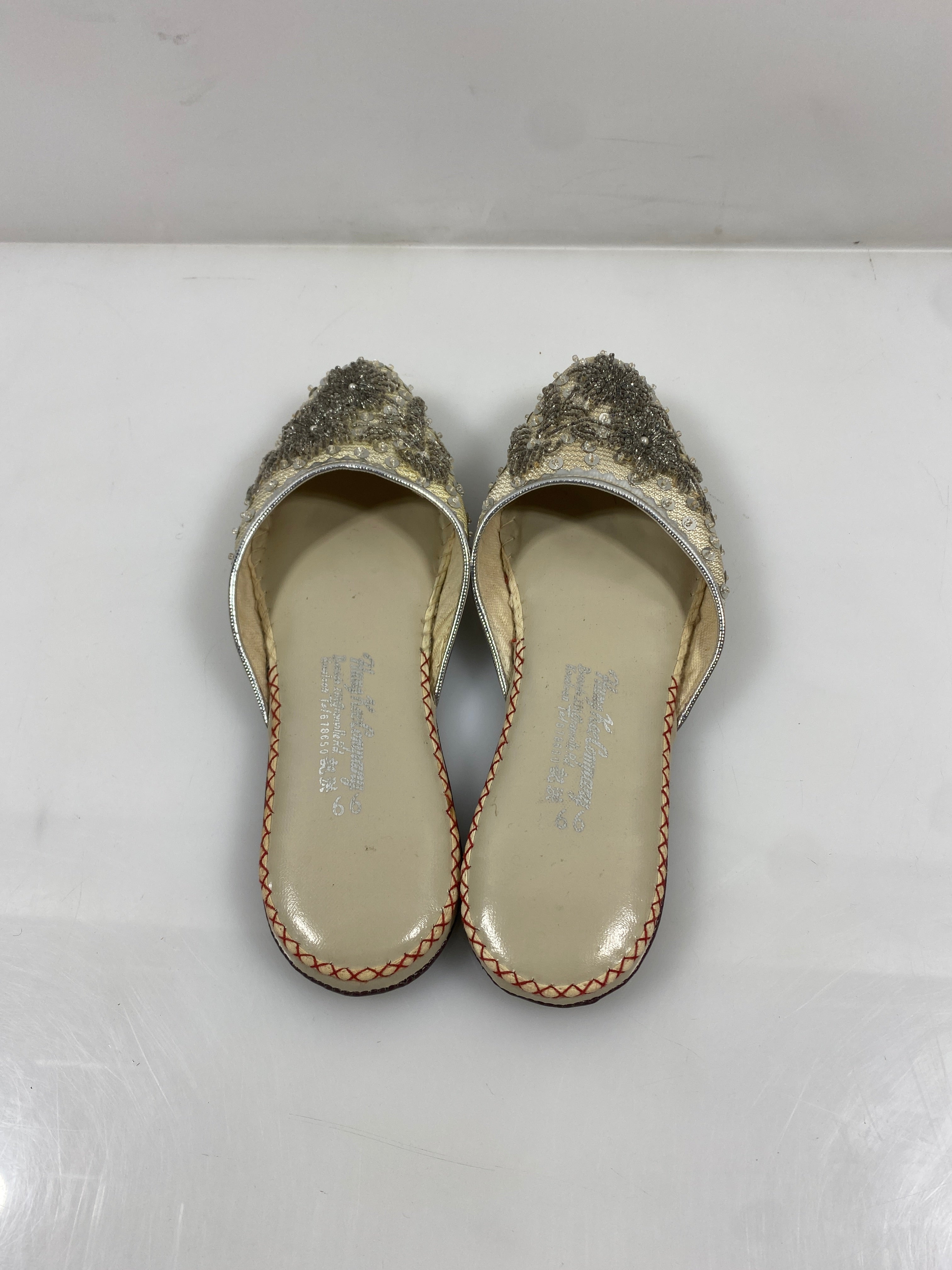 Vintage Hung Kee Company Beaded Shoes