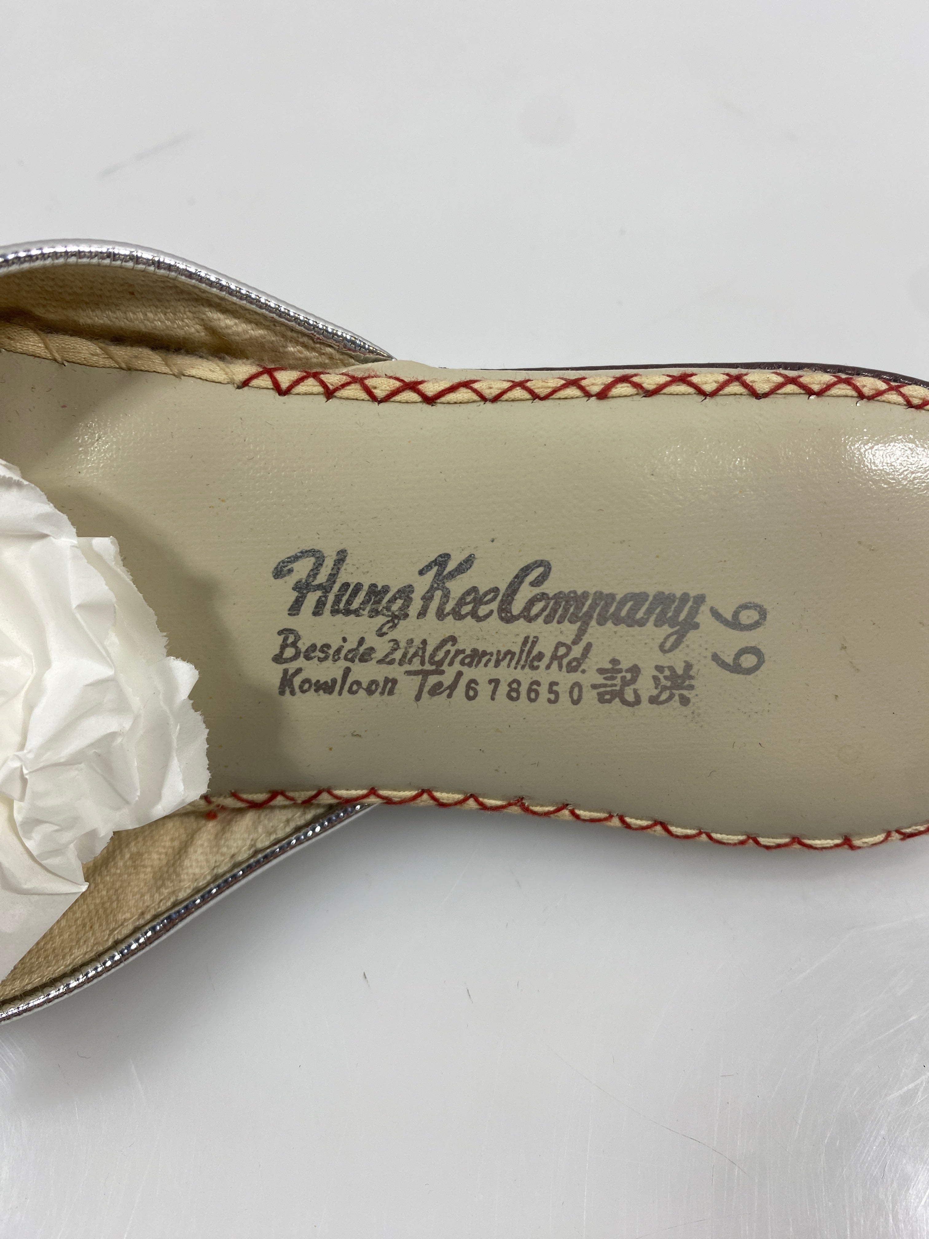 Vintage Hung Kee Company Beaded Shoes