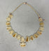 Vintage Indian Hand-Carved White Bone Necklace