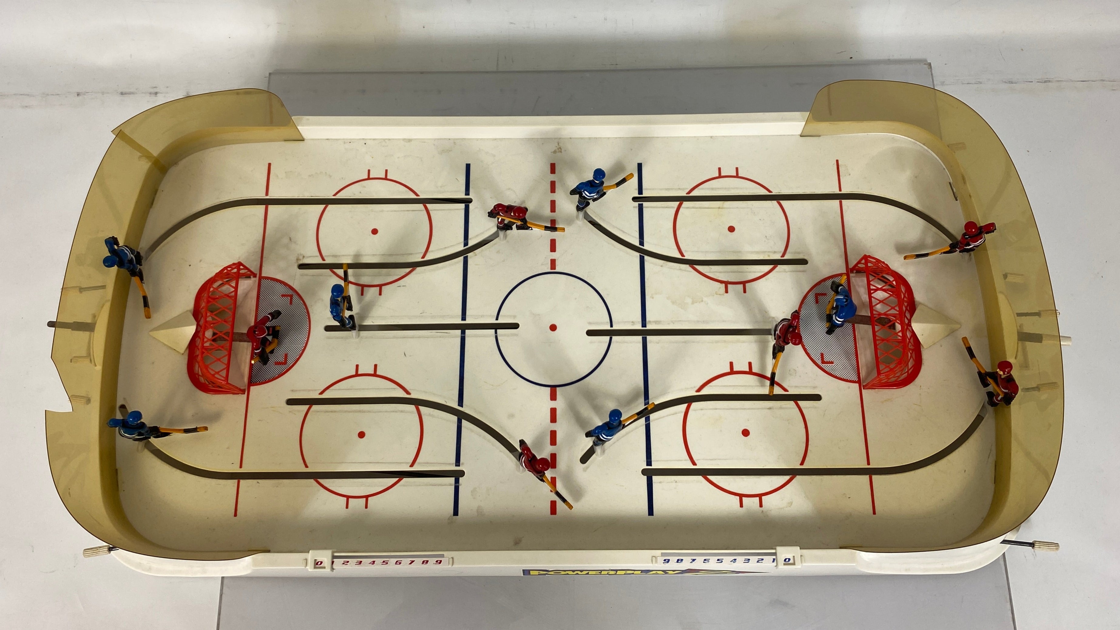 Vintage Irwin Toys Power Play 2 Table Top Hockey Game