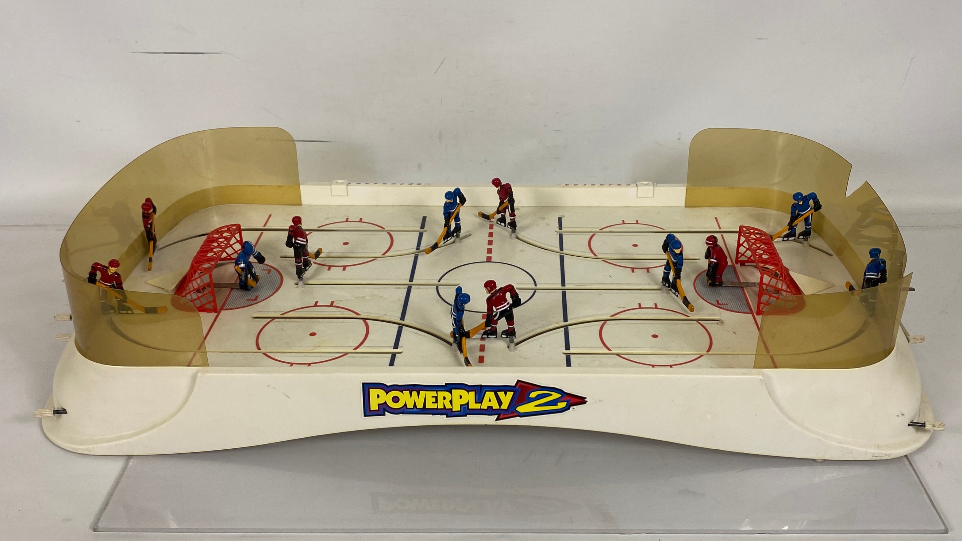 Vintage Irwin Toys Power Play 2 Table Top Hockey Game