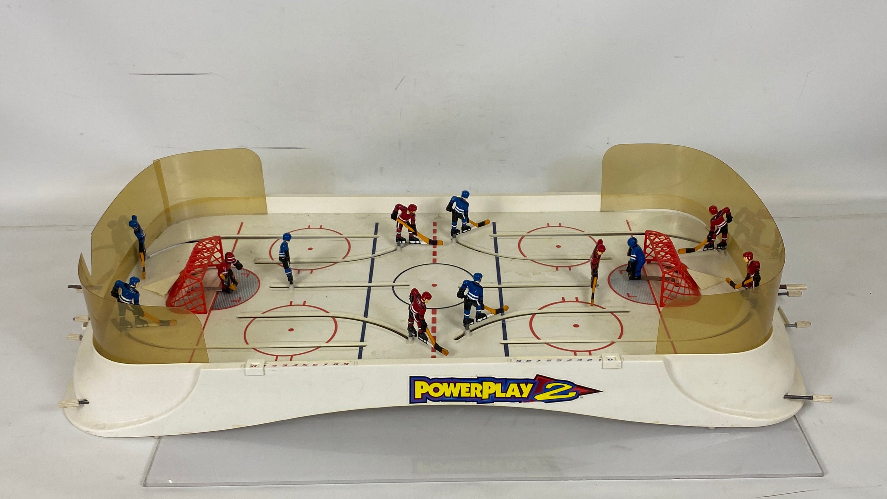 Vintage Irwin Toys Power Play 2 Table Top Hockey Game