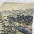 Vintage Japanese White Silk Print