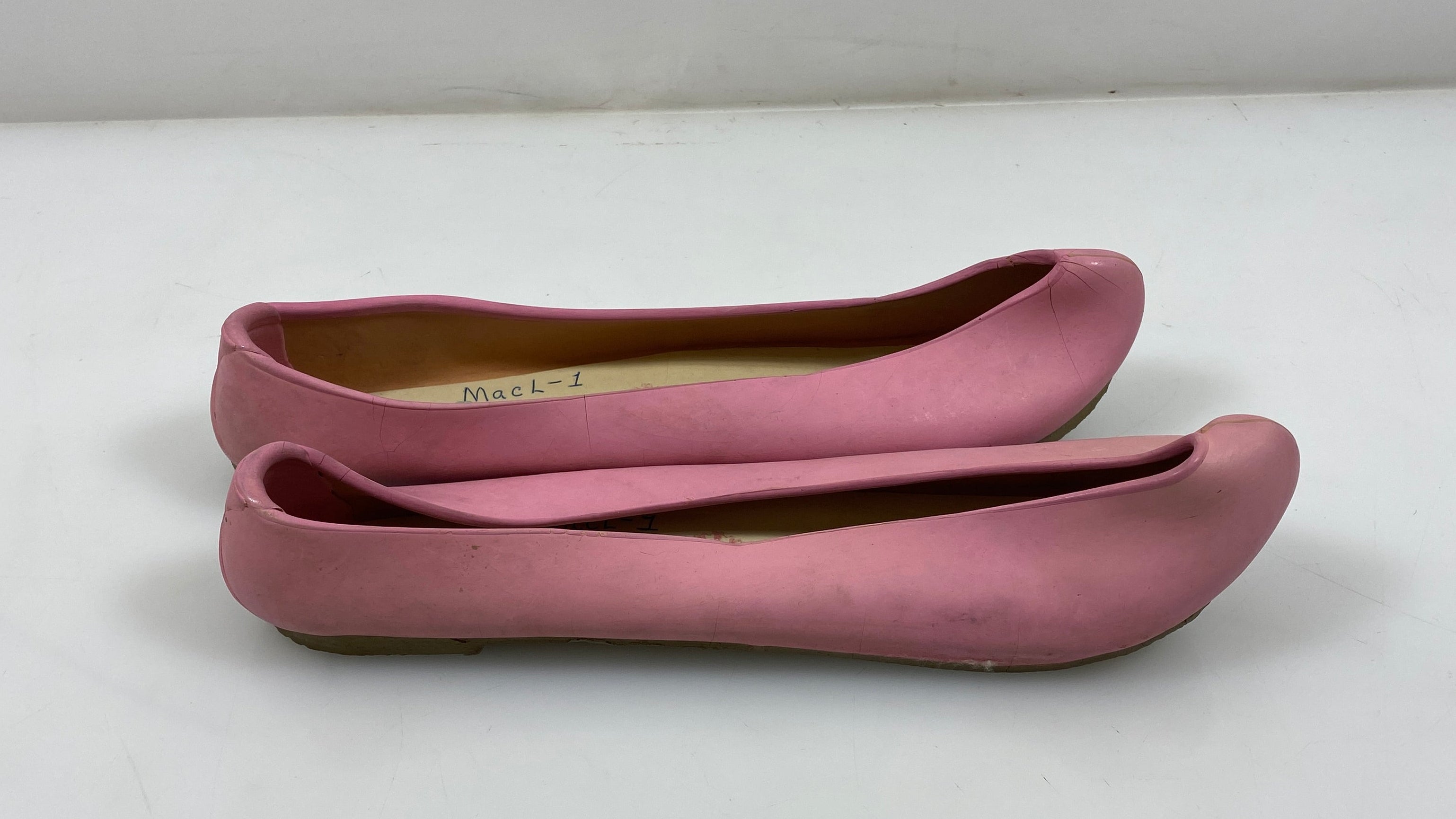 Vintage Korean Pink Rubber Shoes